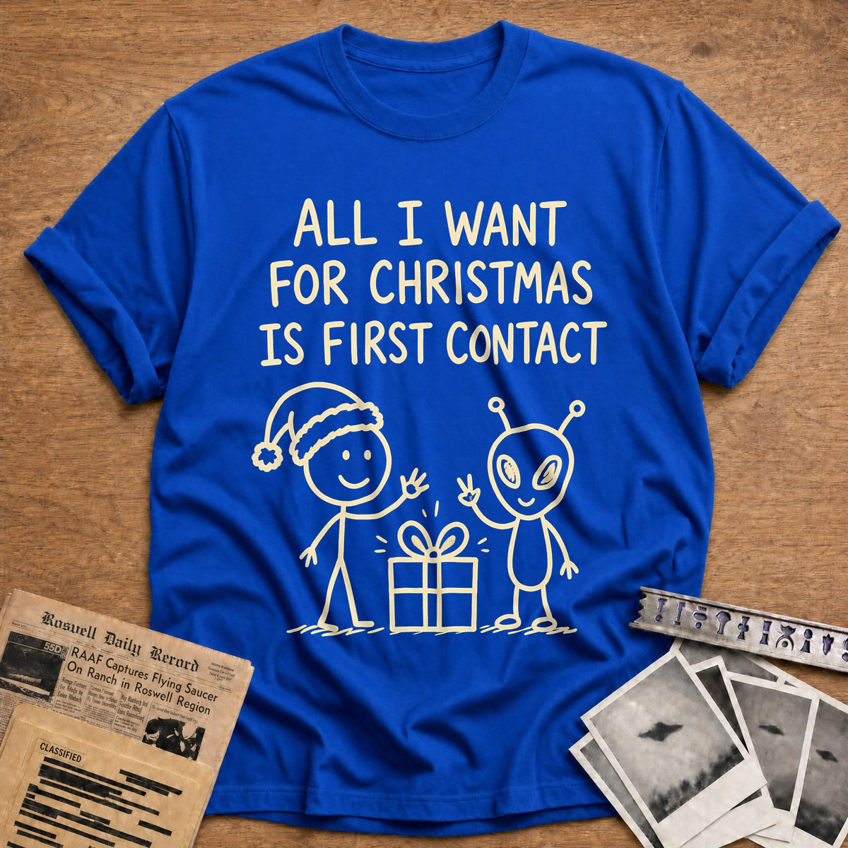 First Contact 25 T-Shirt - Royal
