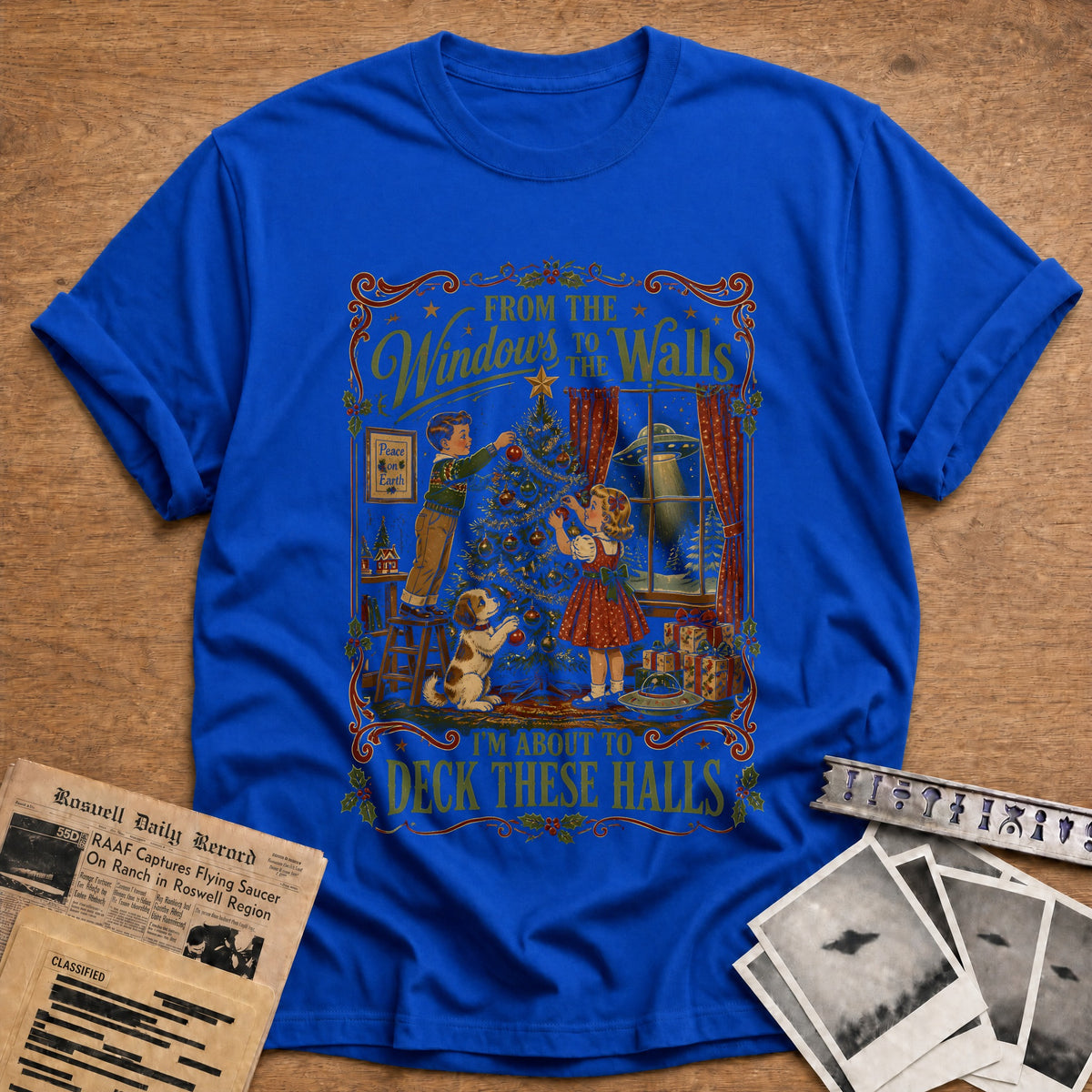 From The Windows To The Walls 78 T-Shirt - Royal