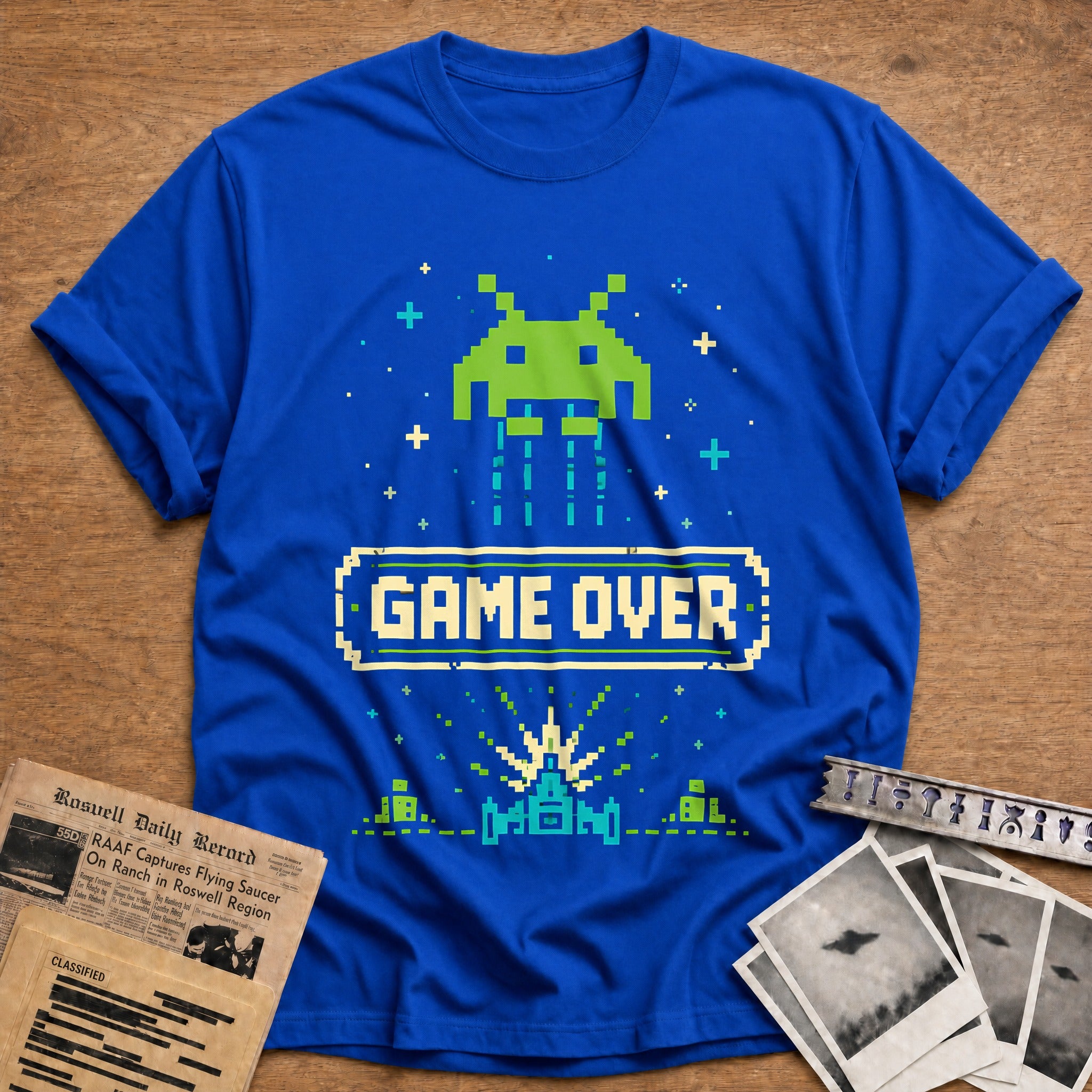 Game Over T-Shirt - Royal