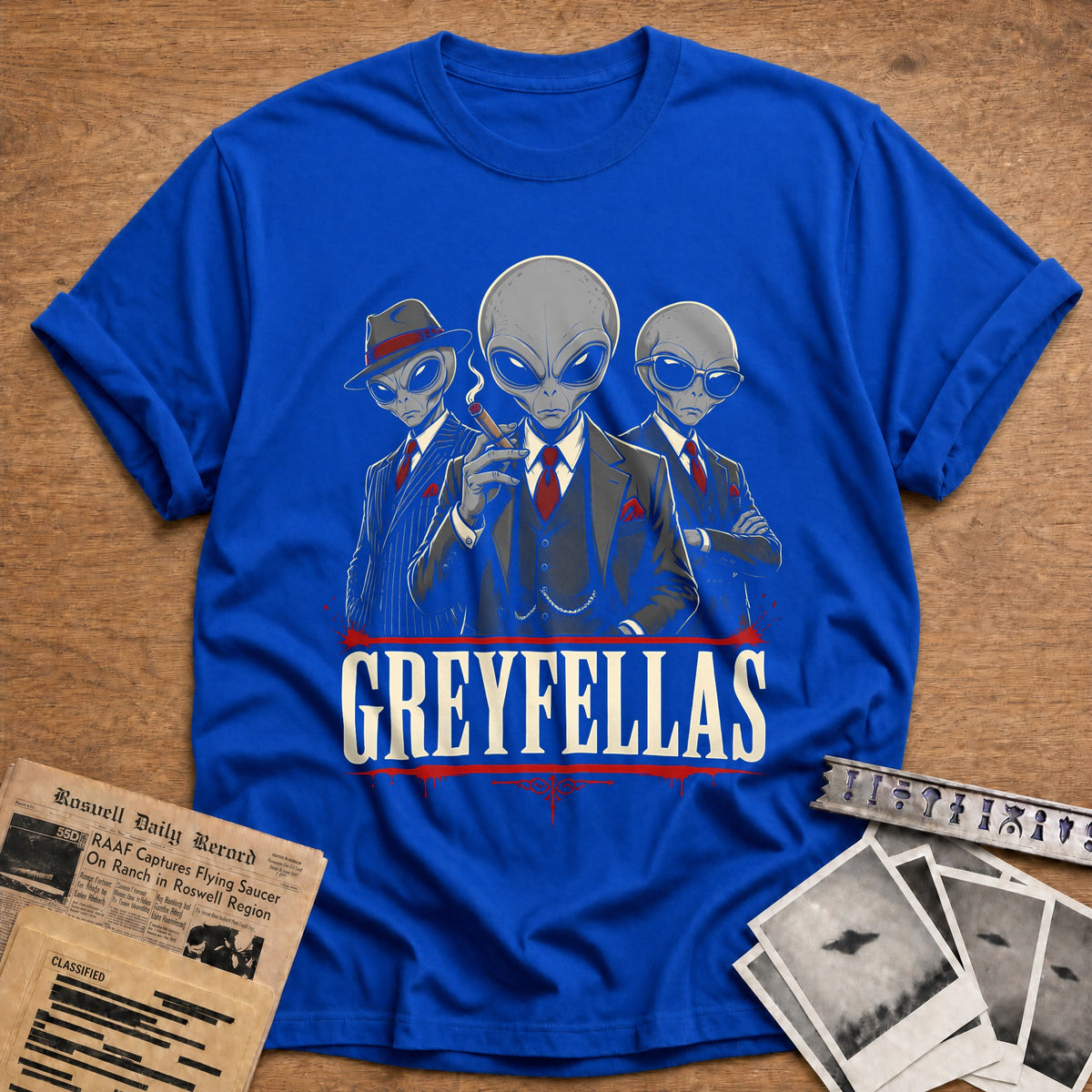 Greyfellas 66 T-Shirt - Royal