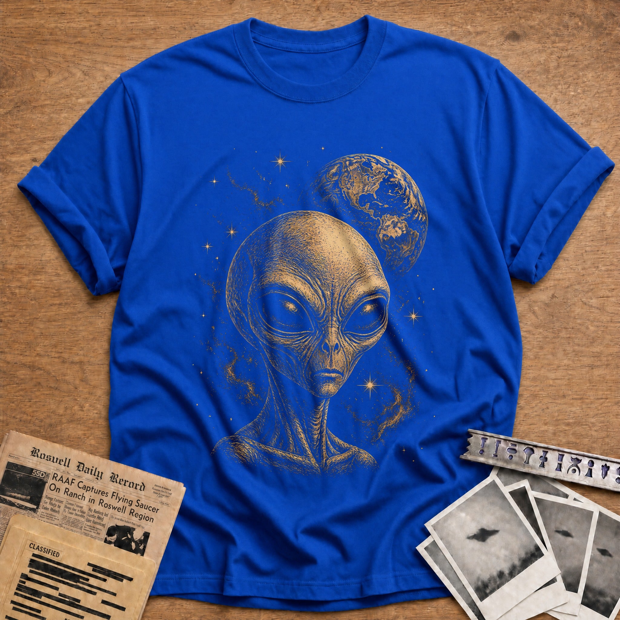 Head Earth Stars 65 T-Shirt - Royal