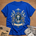 Heraldic Alien 12 T-Shirt - Royal