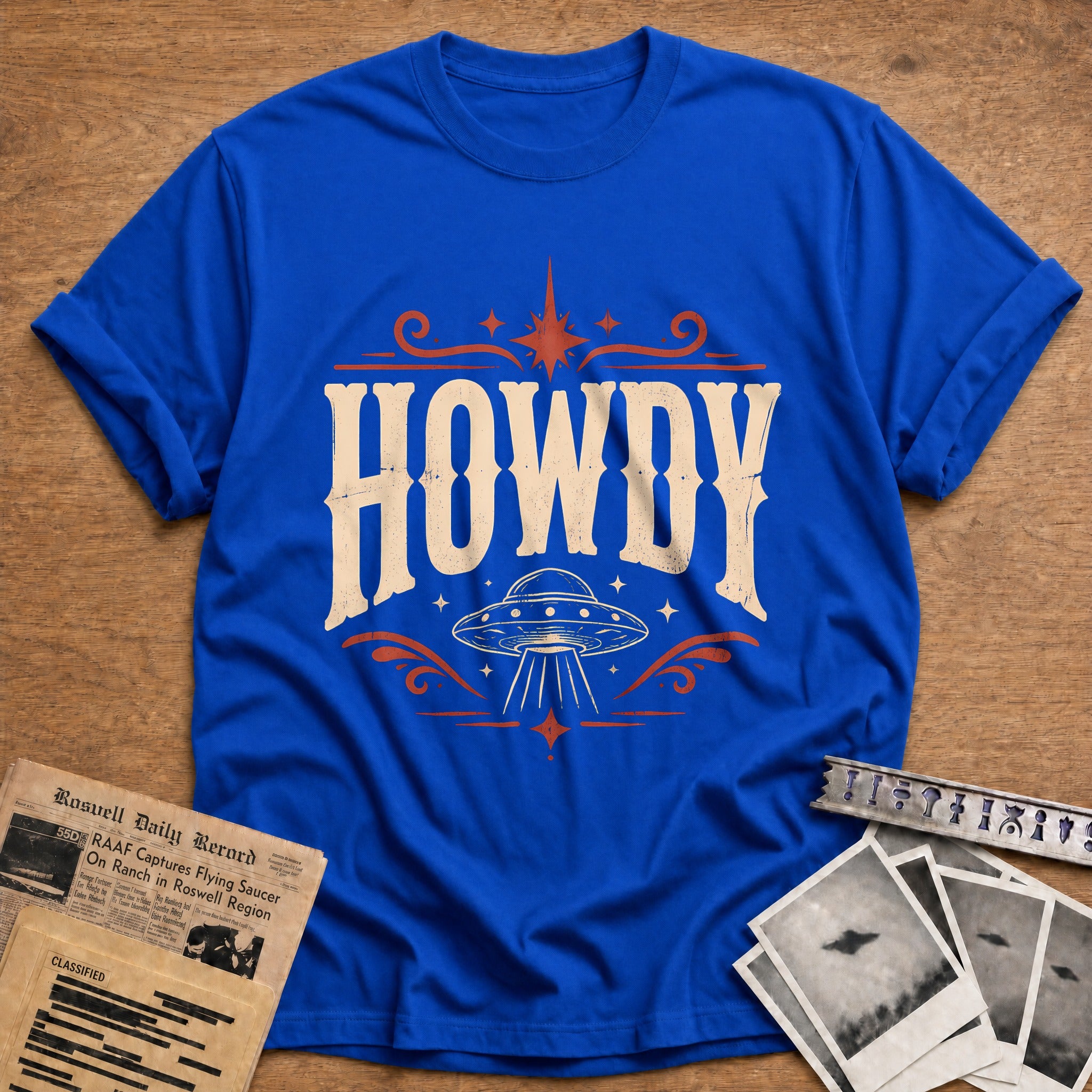 Howdy 82 T-Shirt - Royal