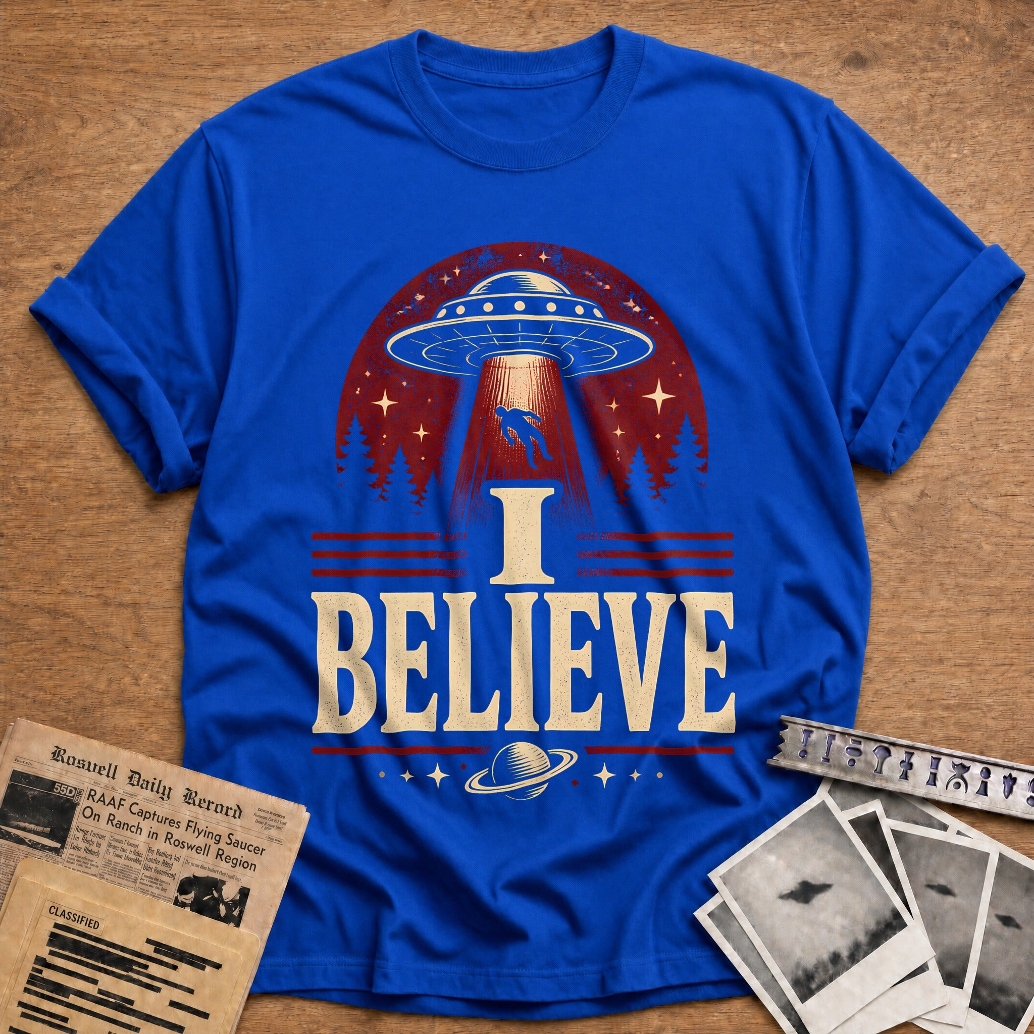 I Believe 87 T-Shirt - Royal