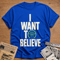 I Want To Believe 59 T-Shirt - Royal