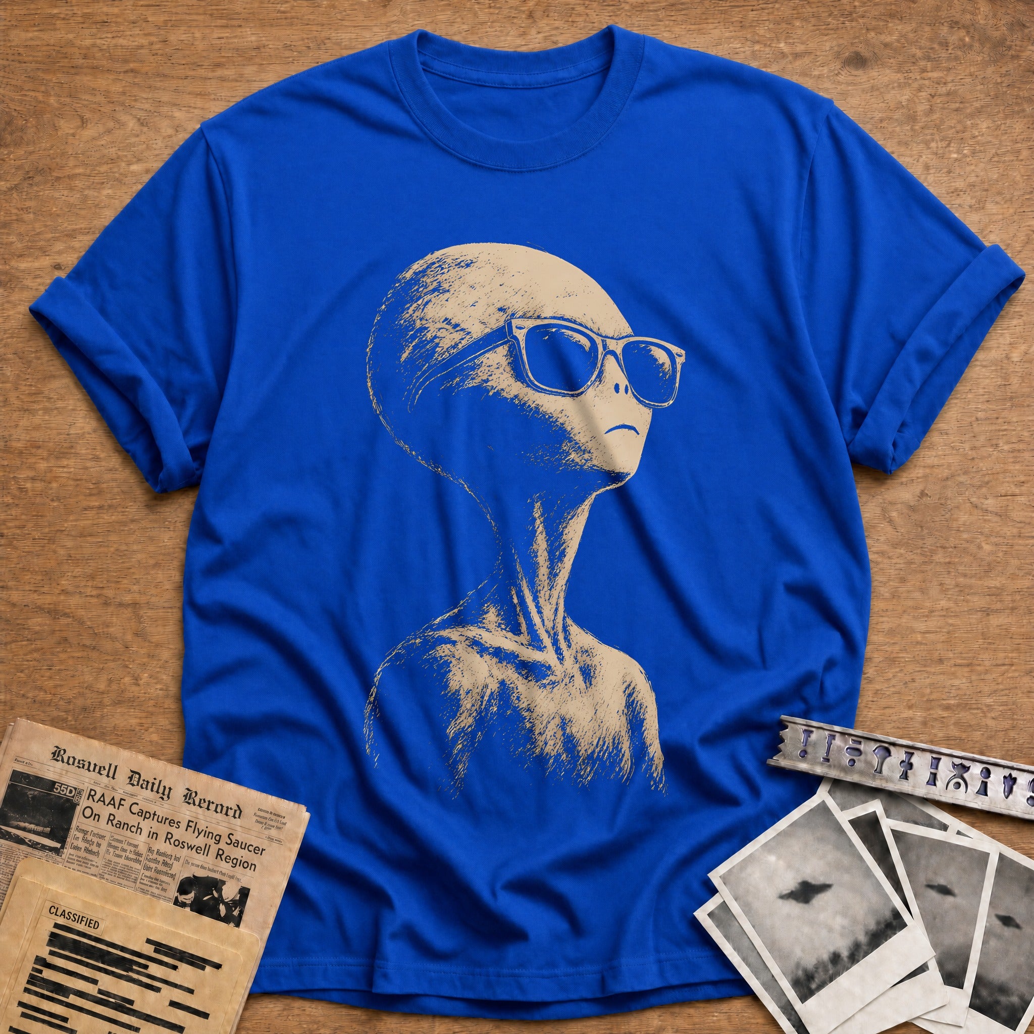Intellectually Curious T-Shirt - Royal