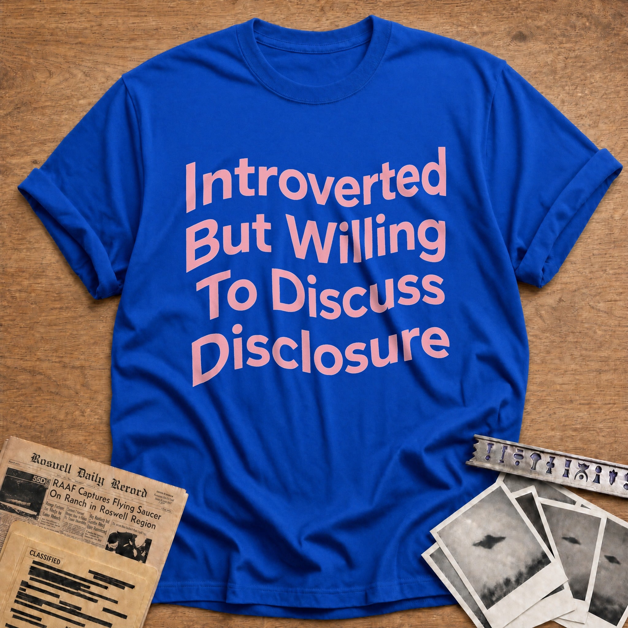 Introverted But Willing To Discuss Disclosure - Royal