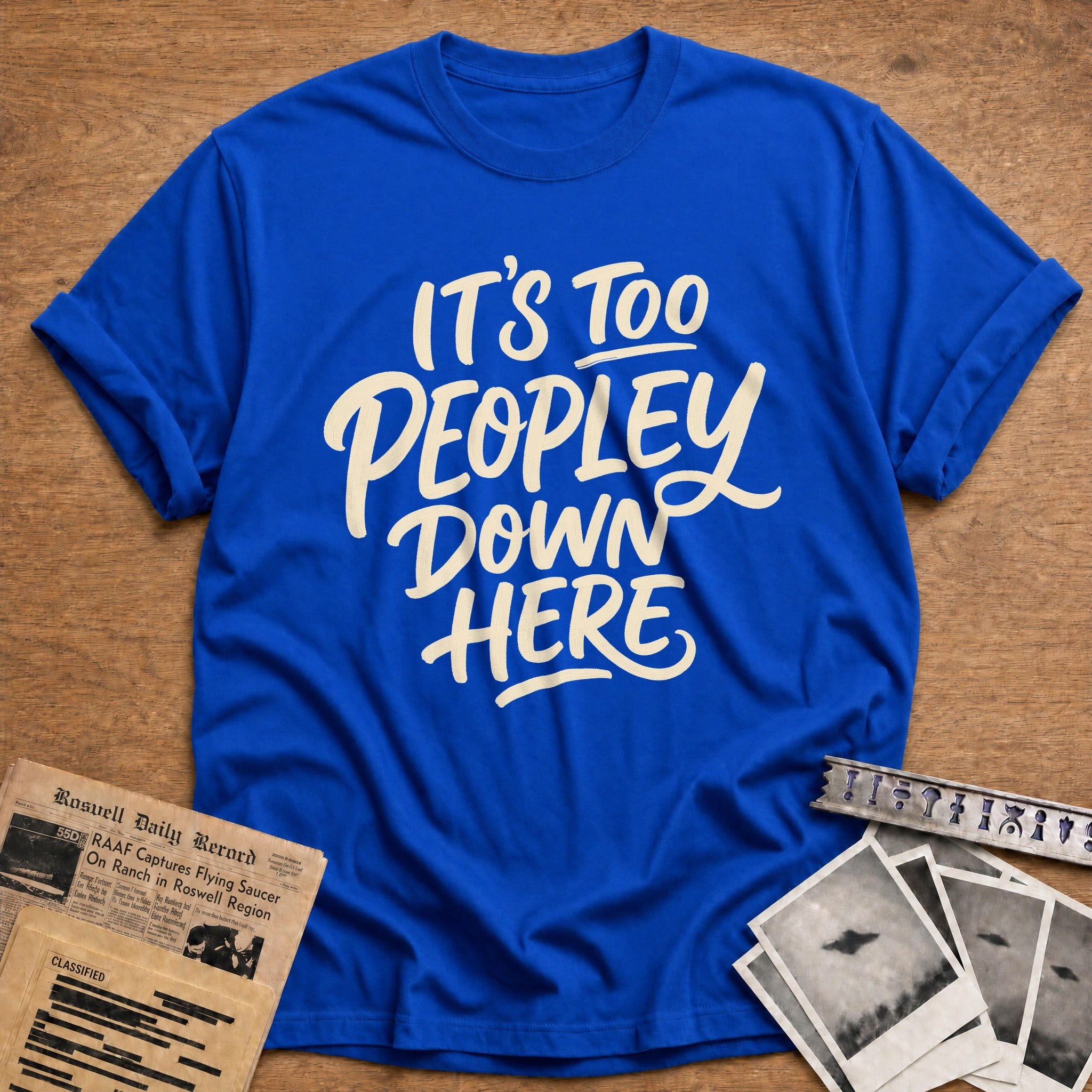 Its Too Peopley Down Here 01 - Royal