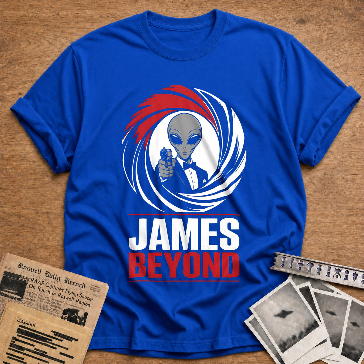 James Beyond 63 T-Shirt - Royal