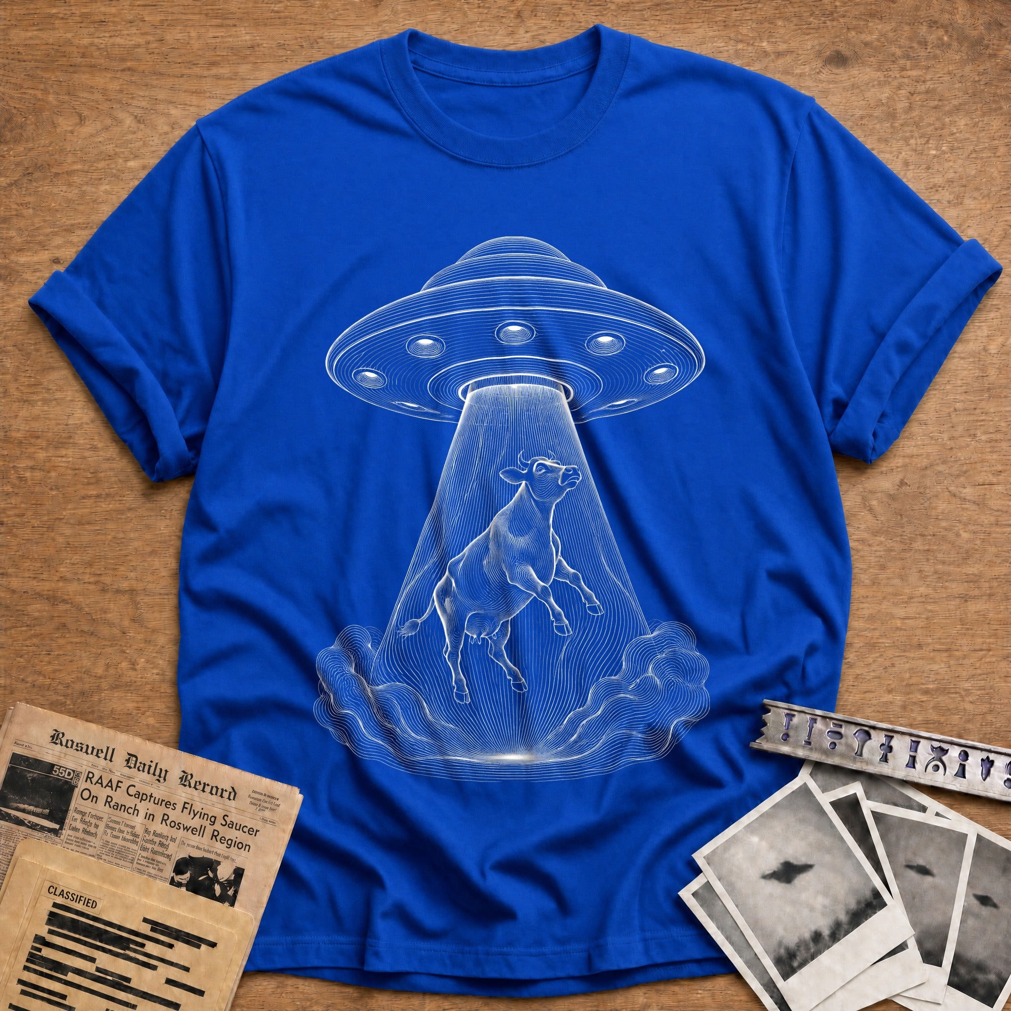 Levitation Lesson T-Shirt - Royal