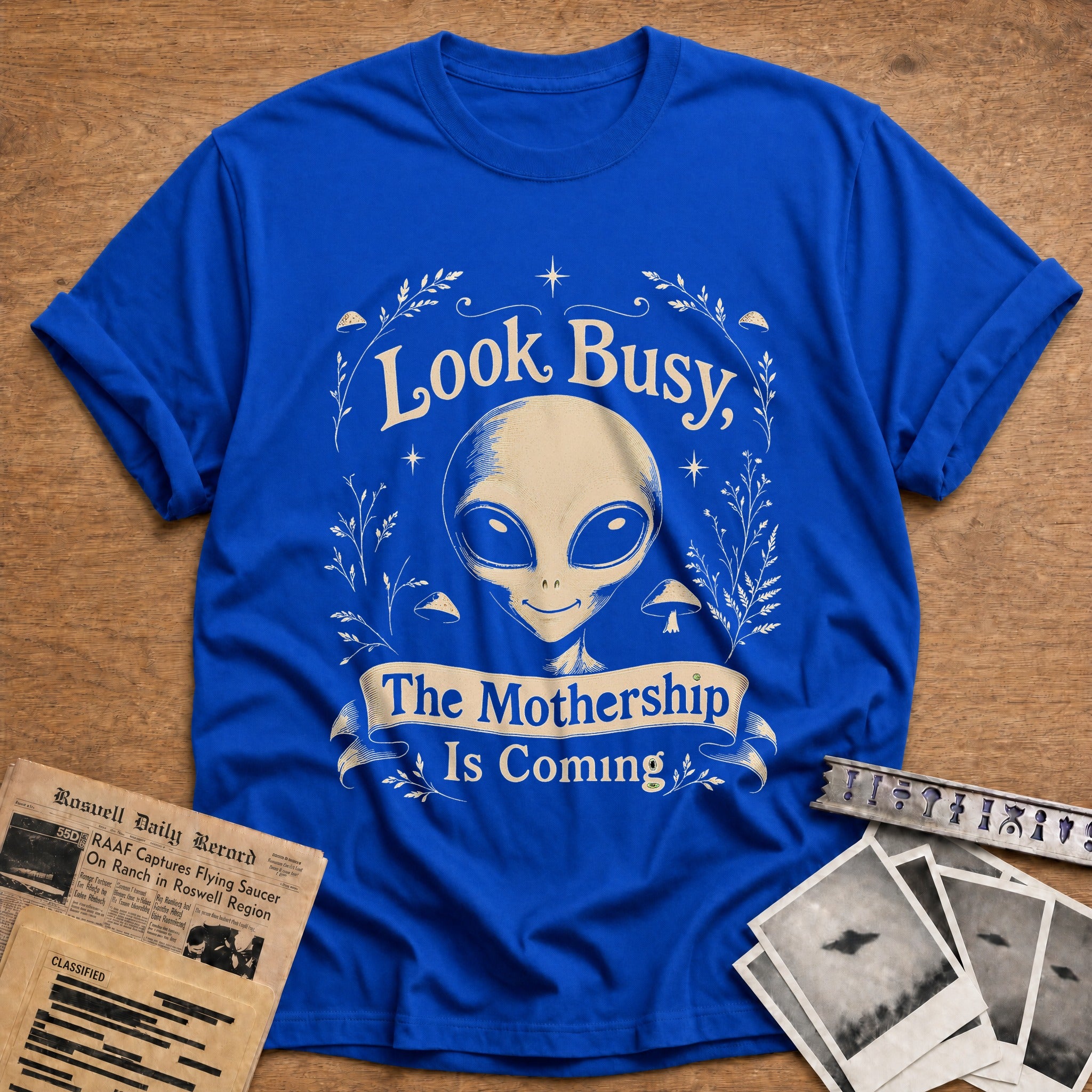 Look Busy The Mothership Is Coming 02 - Royal