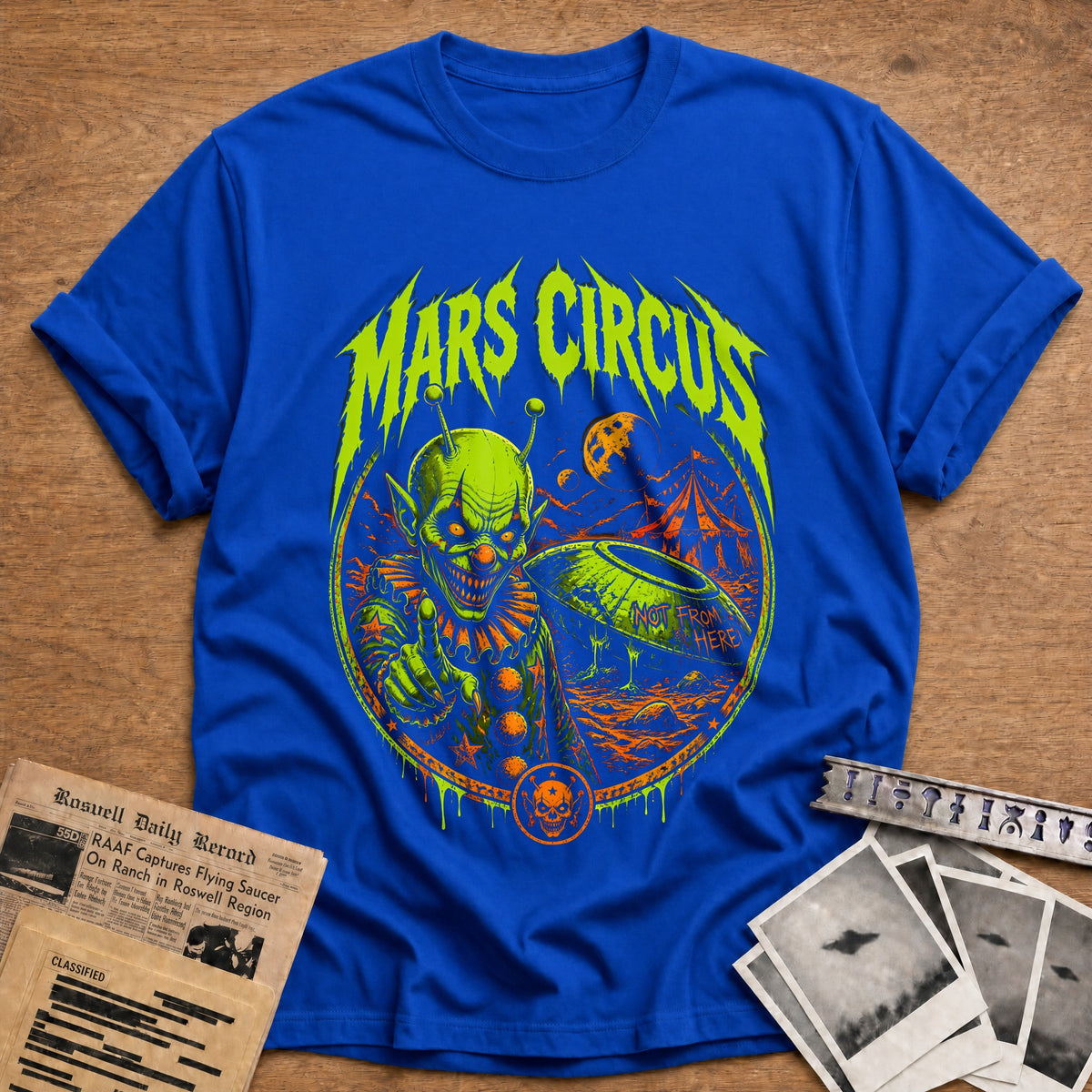 Mars Circus 14 T-Shirt - Royal