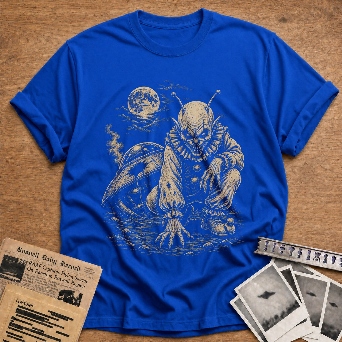 Mars Circus 28 T-Shirt - Royal