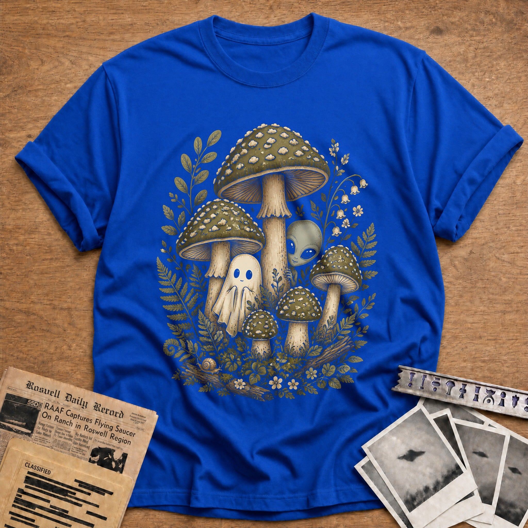 Mushroom Ghost Alien 16 - Royal