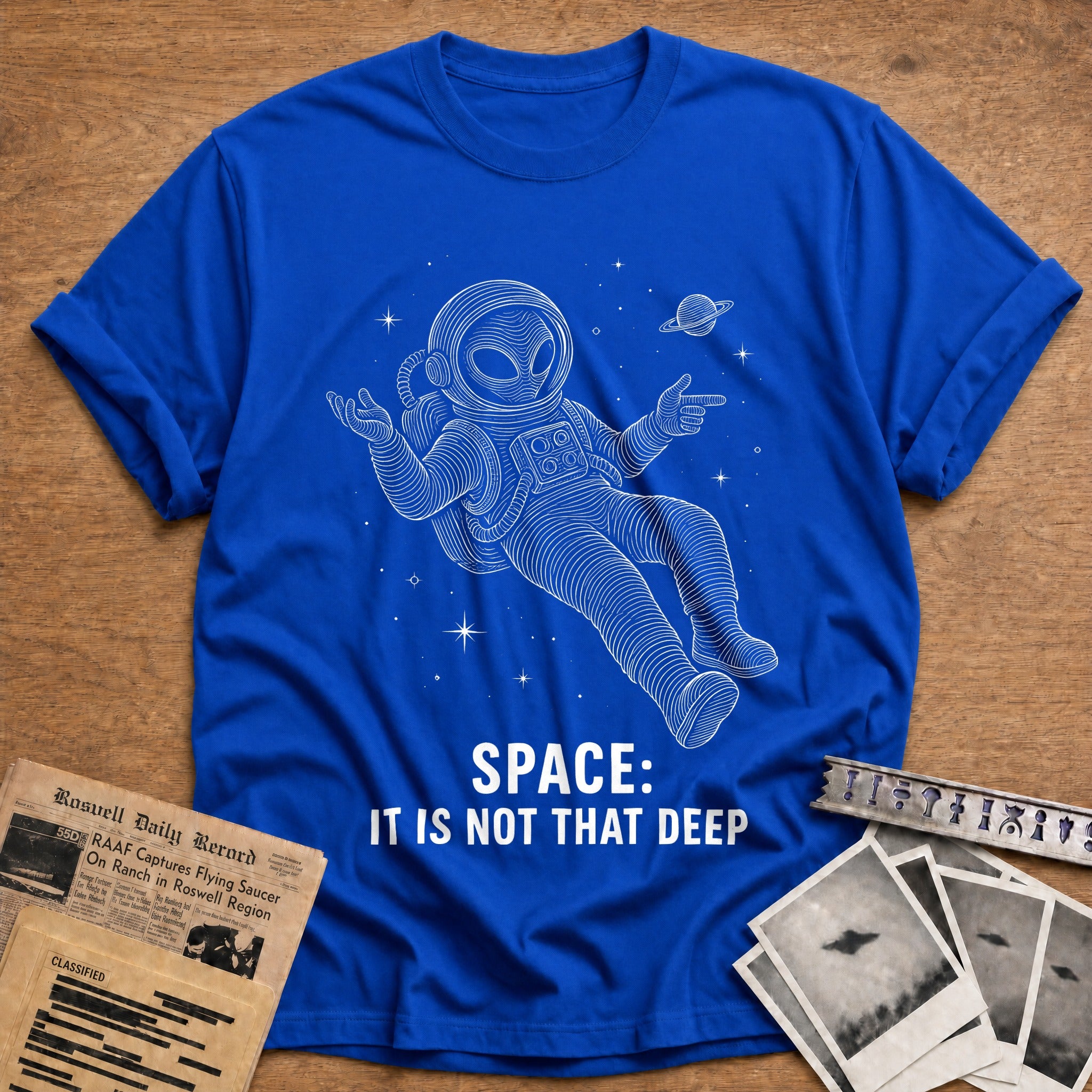 Not That Deep T-Shirt - Royal