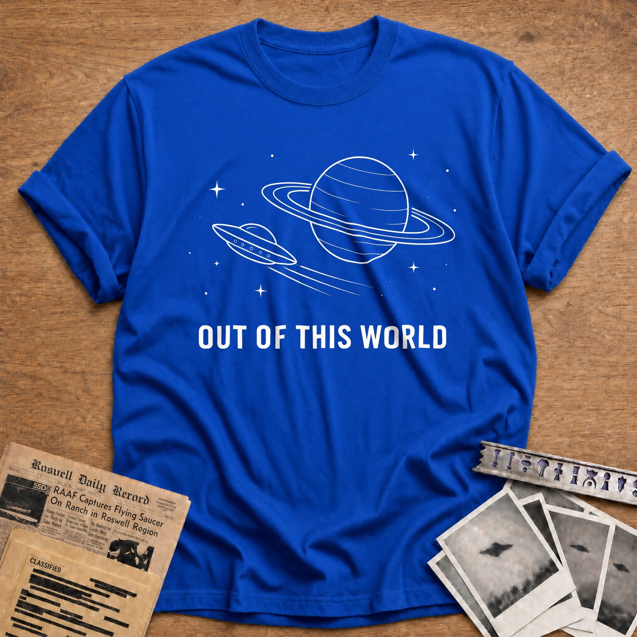 Out Of This World 23 T-Shirt - Royal