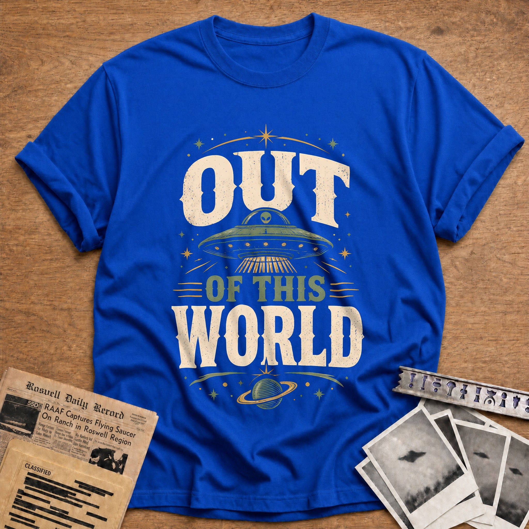 Out Of This World 30 T-Shirt - Royal