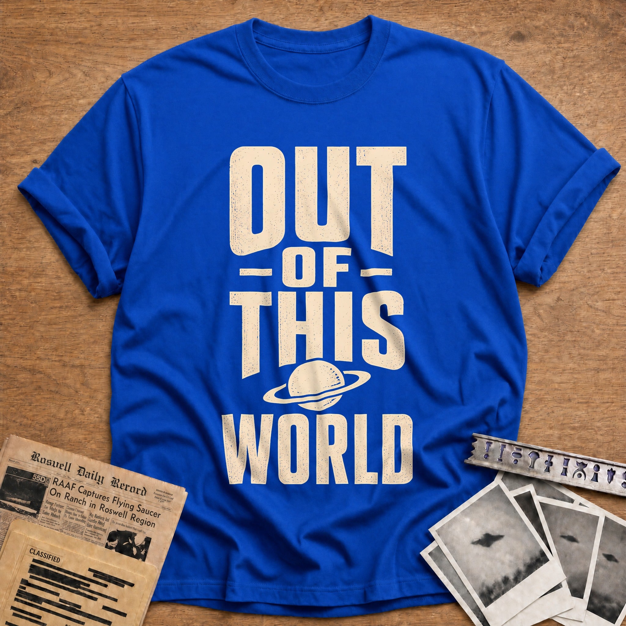 Out Of This World 42 T-Shirt - Royal