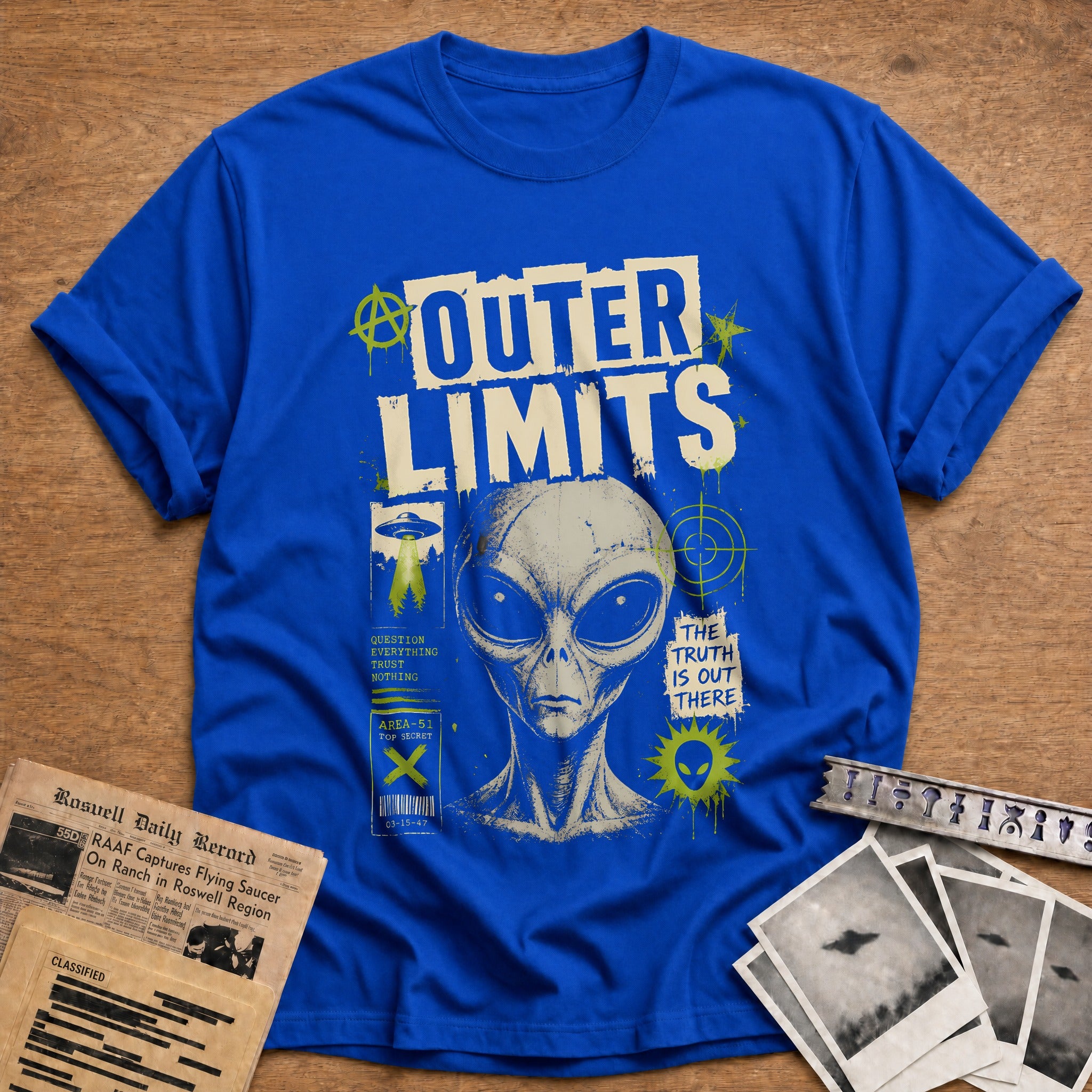 Outer Limits T-Shirt - Royal