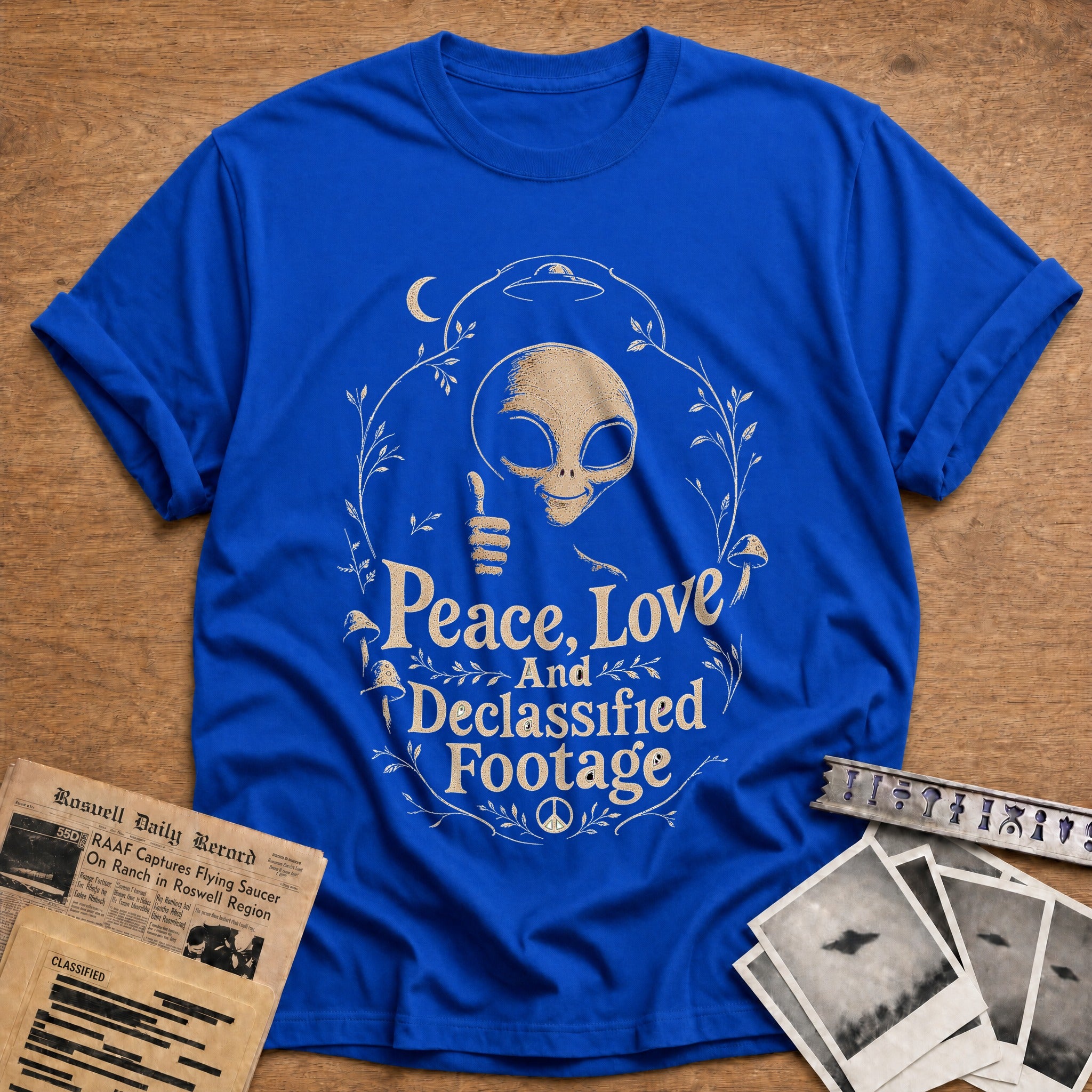 Peace Love And Declassified Footage - Royal
