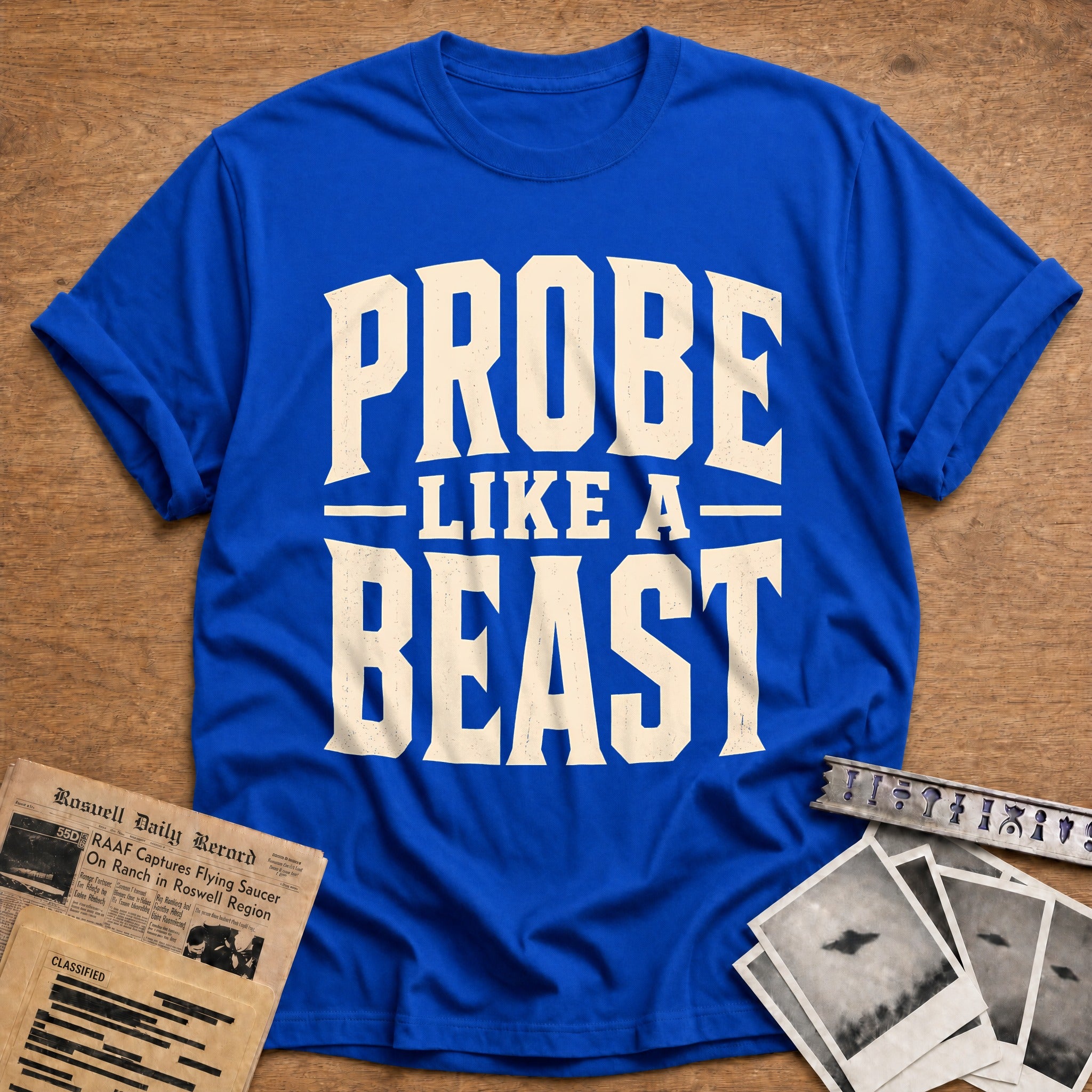 Probe Like A Beast 71 T-Shirt - Royal