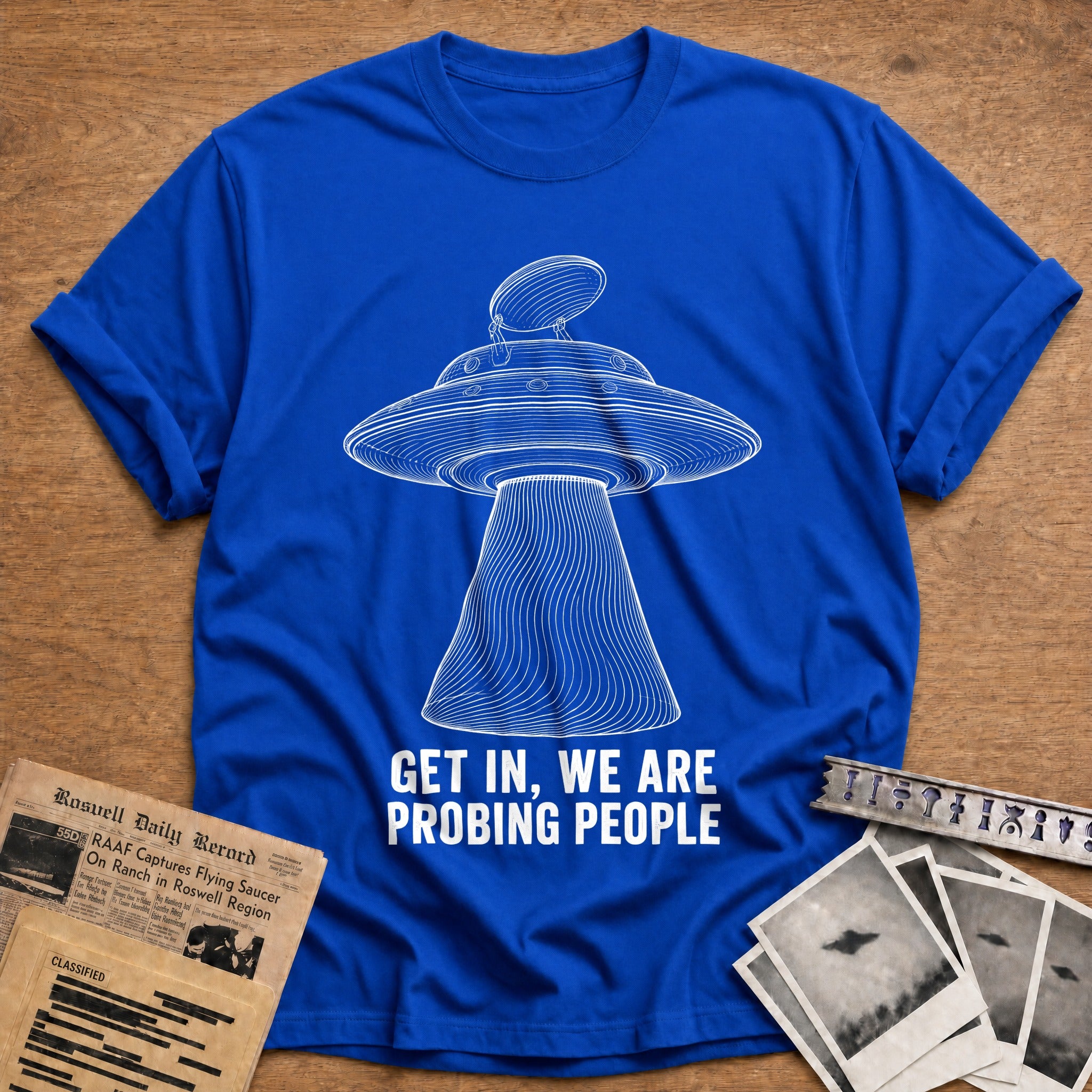 Probing Questions T-Shirt - Royal