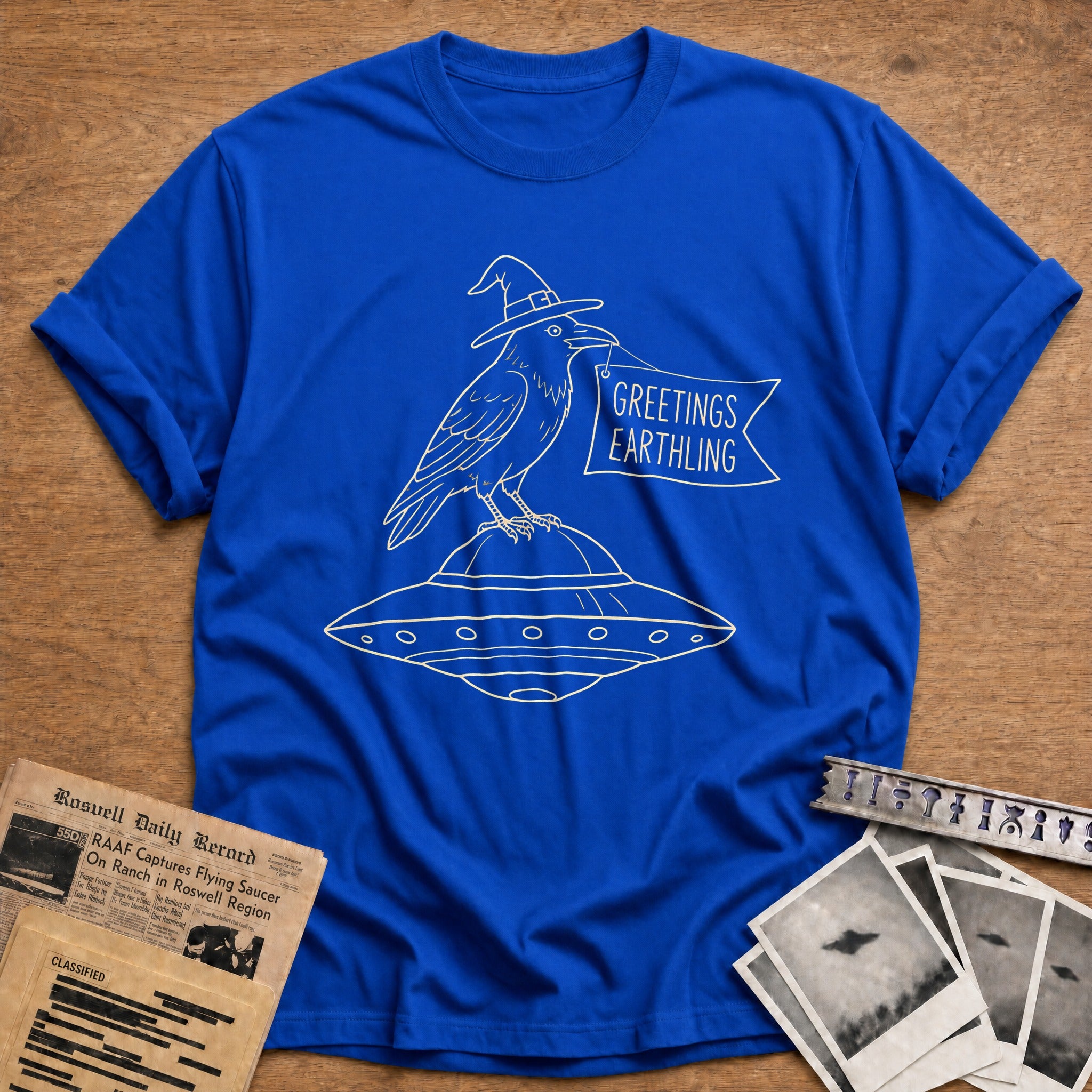 Raven Greetings Earthling 68 - Royal
