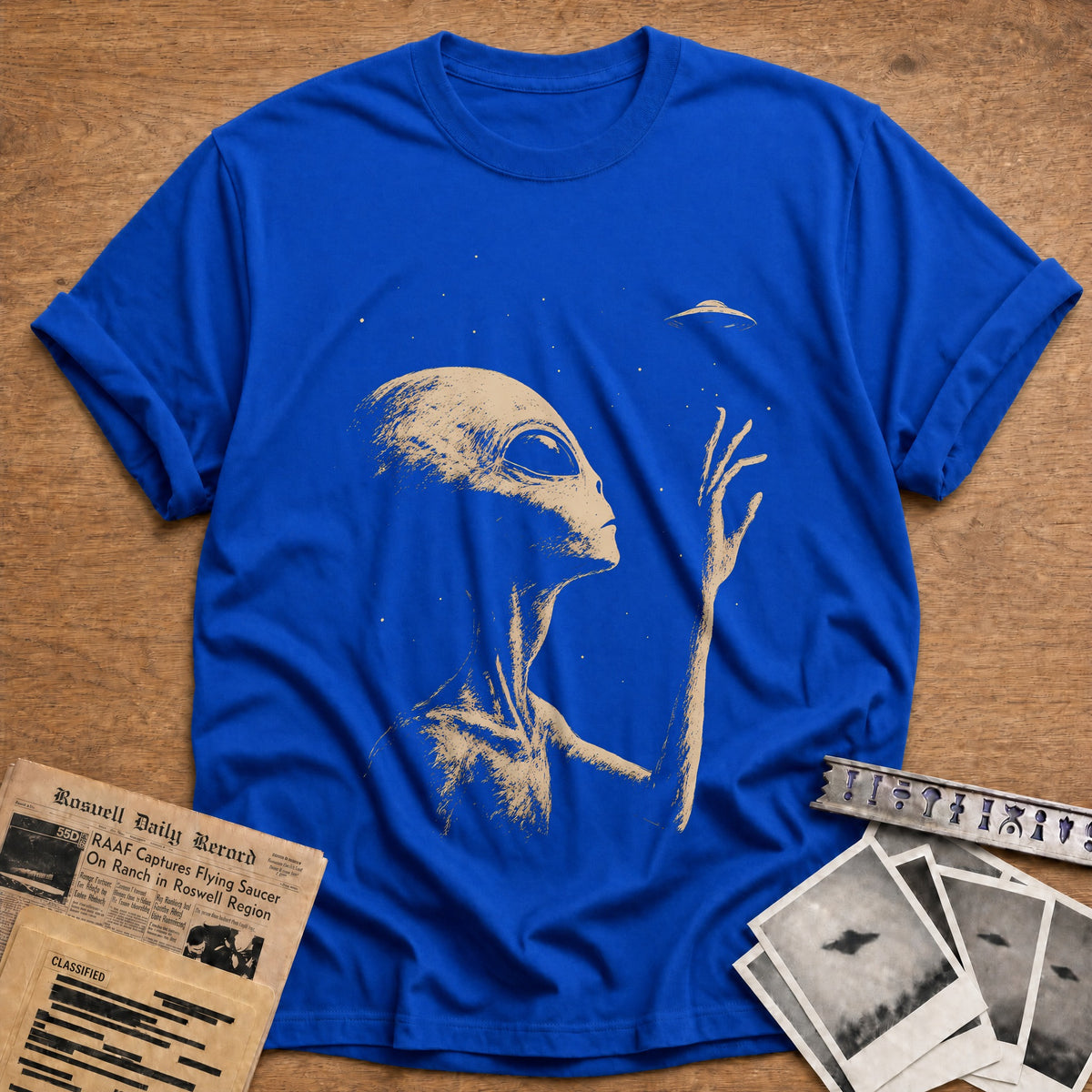 Reach UFO 69 T-Shirt - Royal