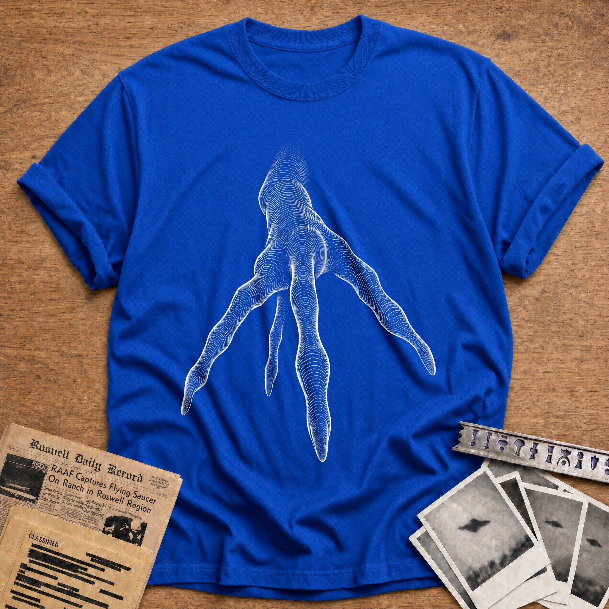 Reaching Out T-Shirt - Royal