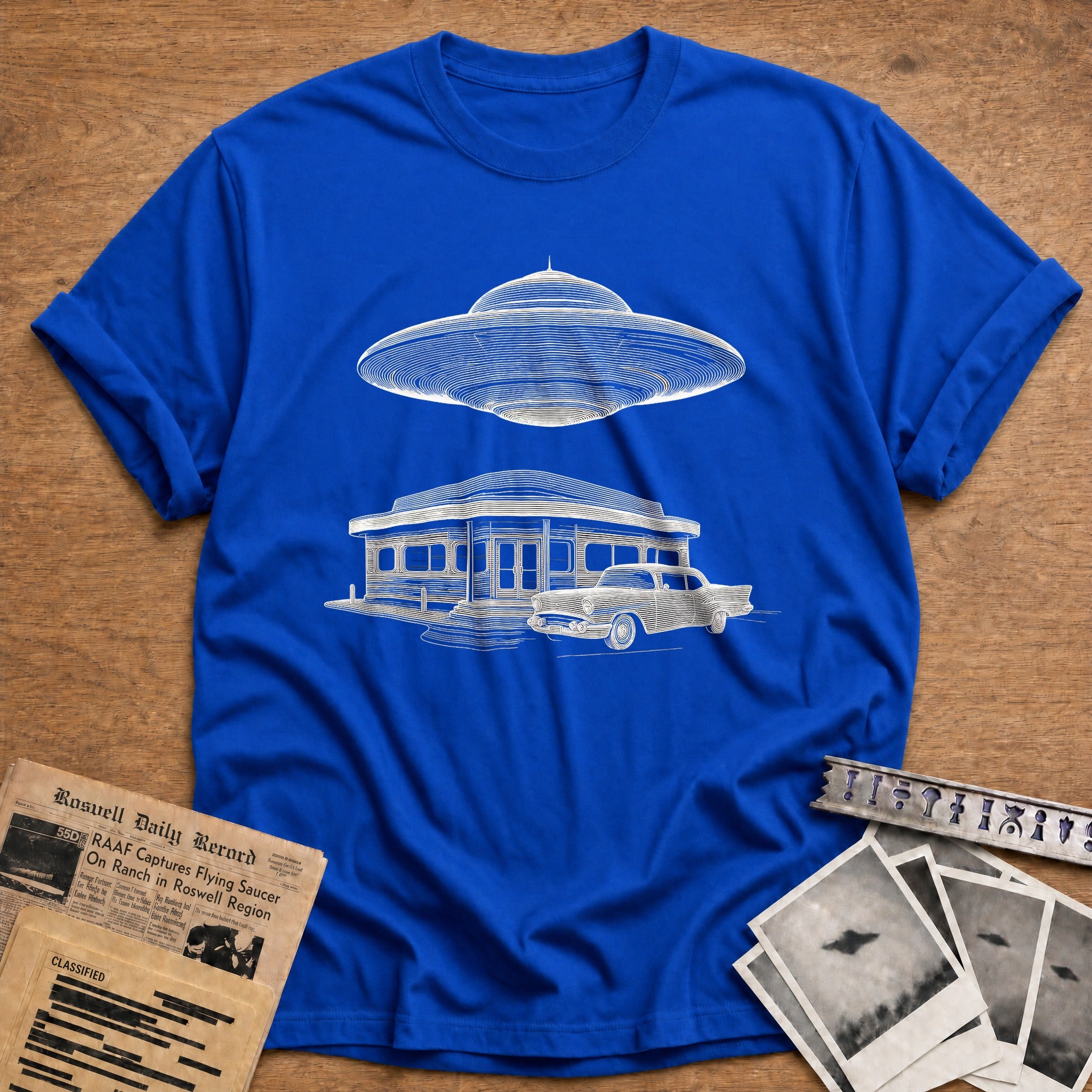 Retro Diner Abduction - Royal