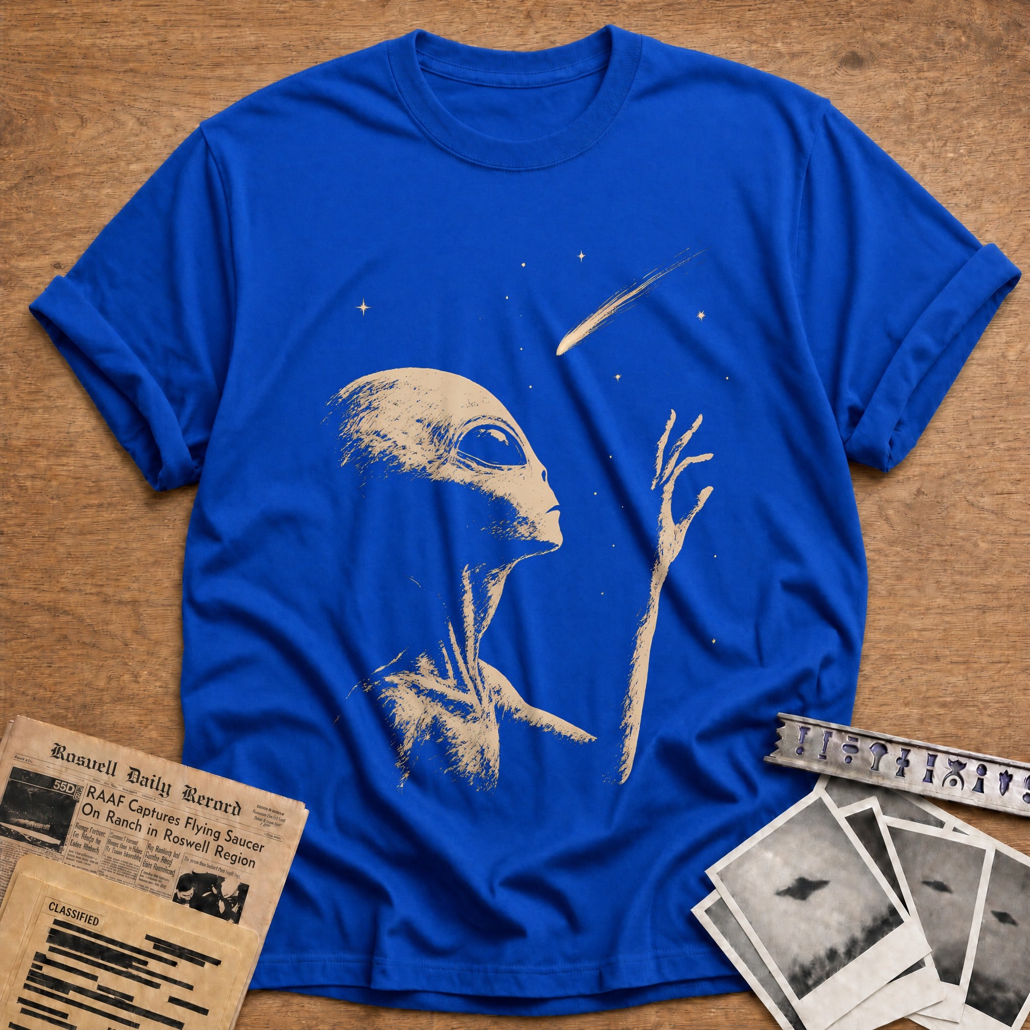Shooting Star 35 T-Shirt - Royal