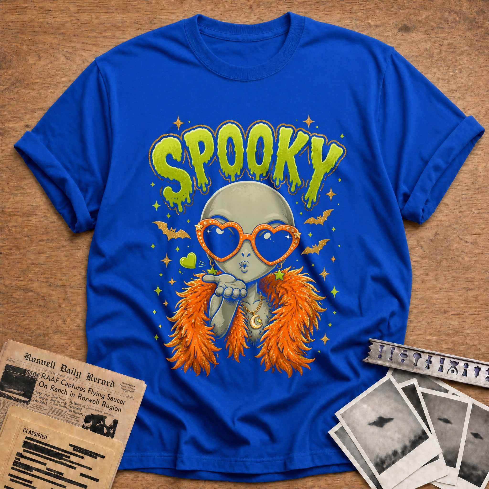 Spooky Glam Alien 52 - Royal
