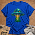 Stained Glass UFO 23 T-Shirt - Royal