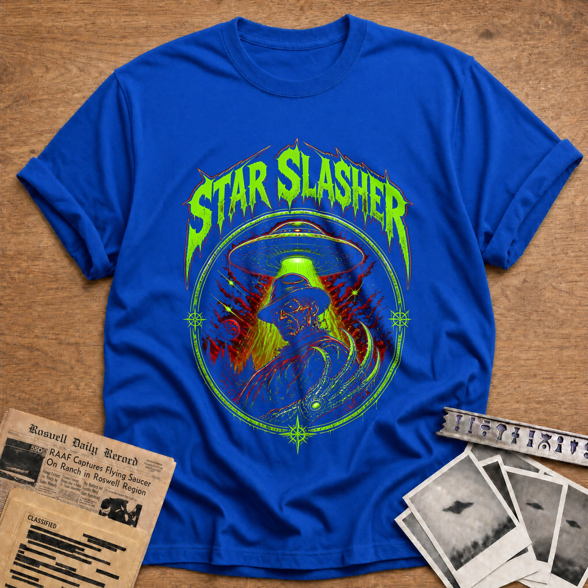 Star Slasher 46 T-Shirt - Royal
