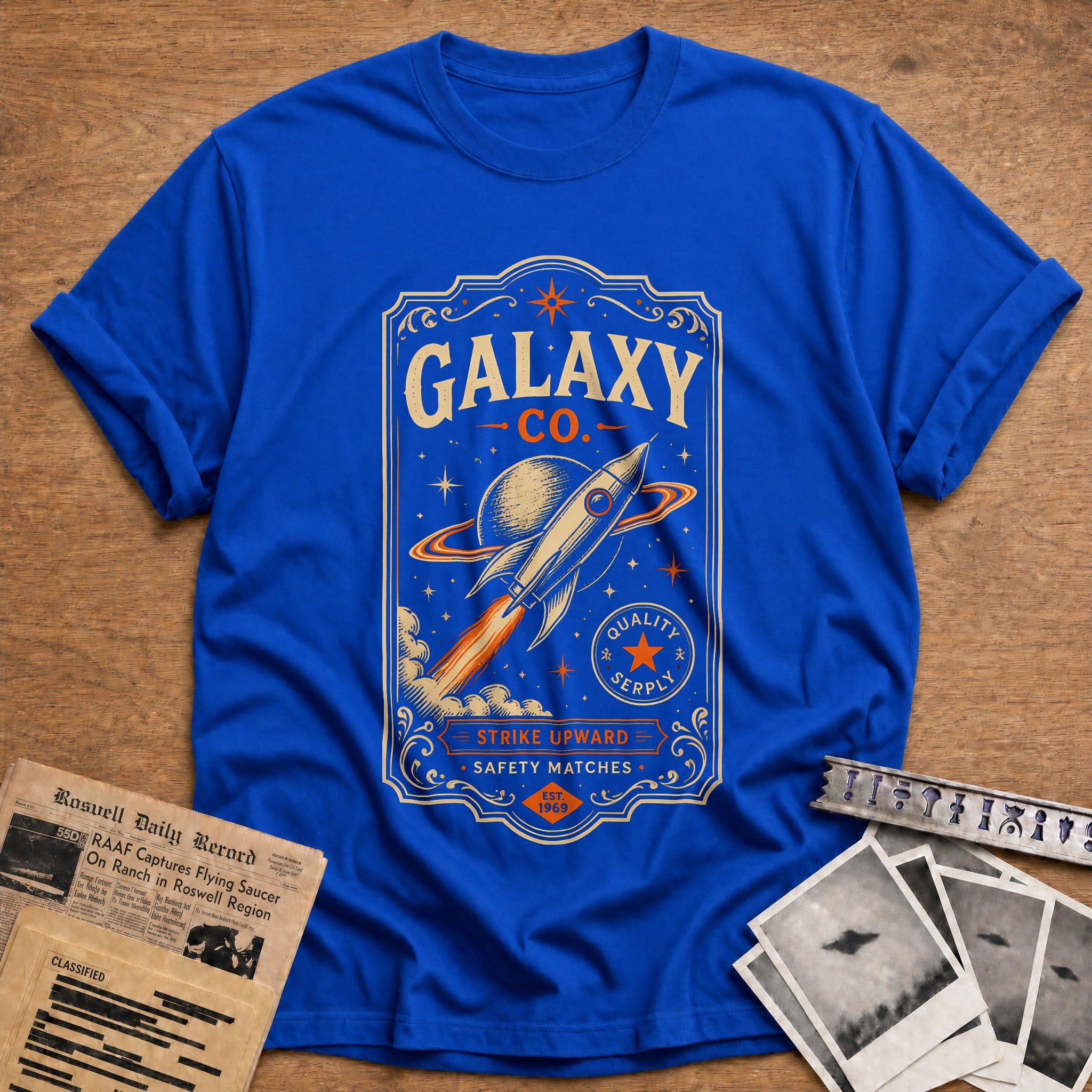 Strike Upward T-Shirt - Royal