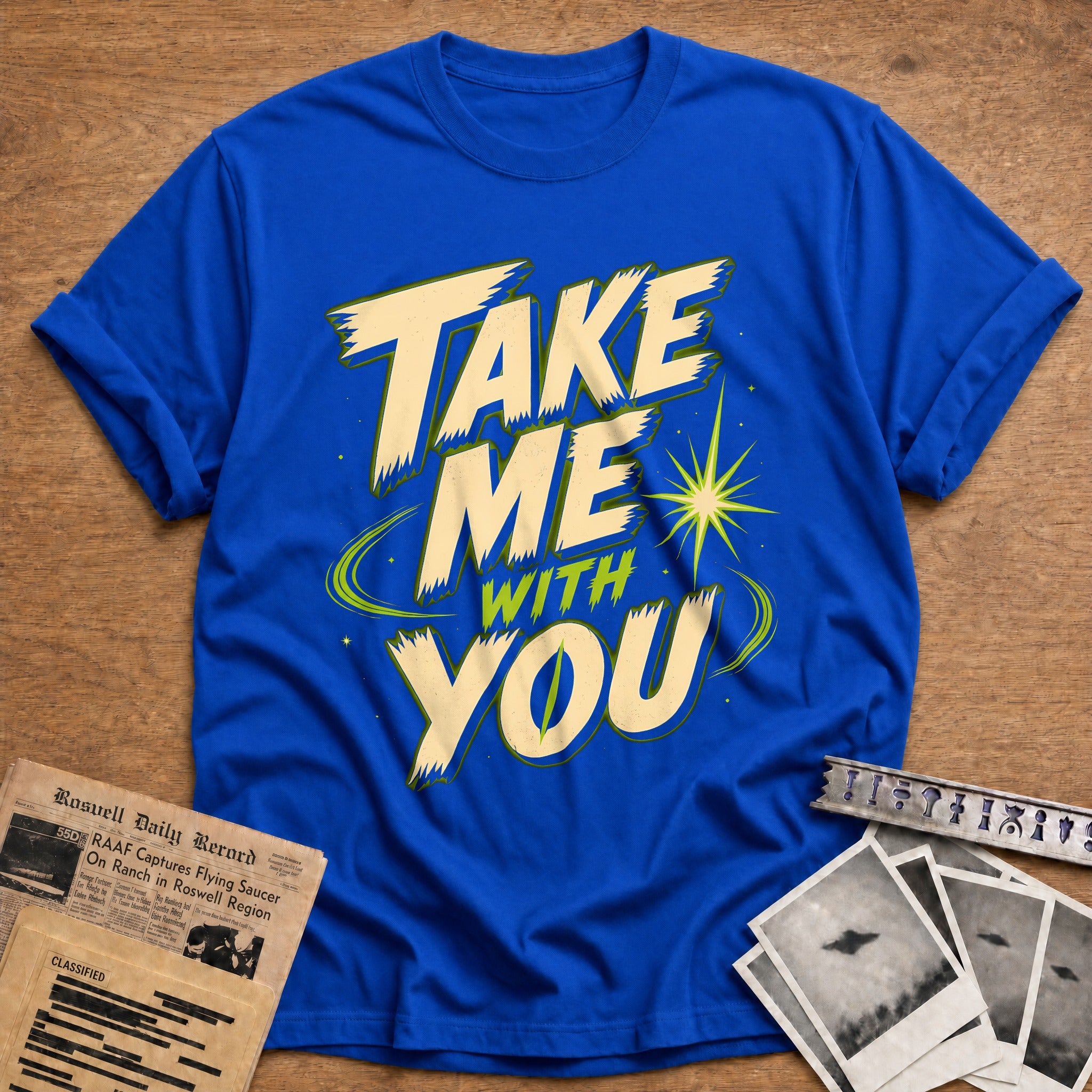 Take Me With You 79 T-Shirt - Royal