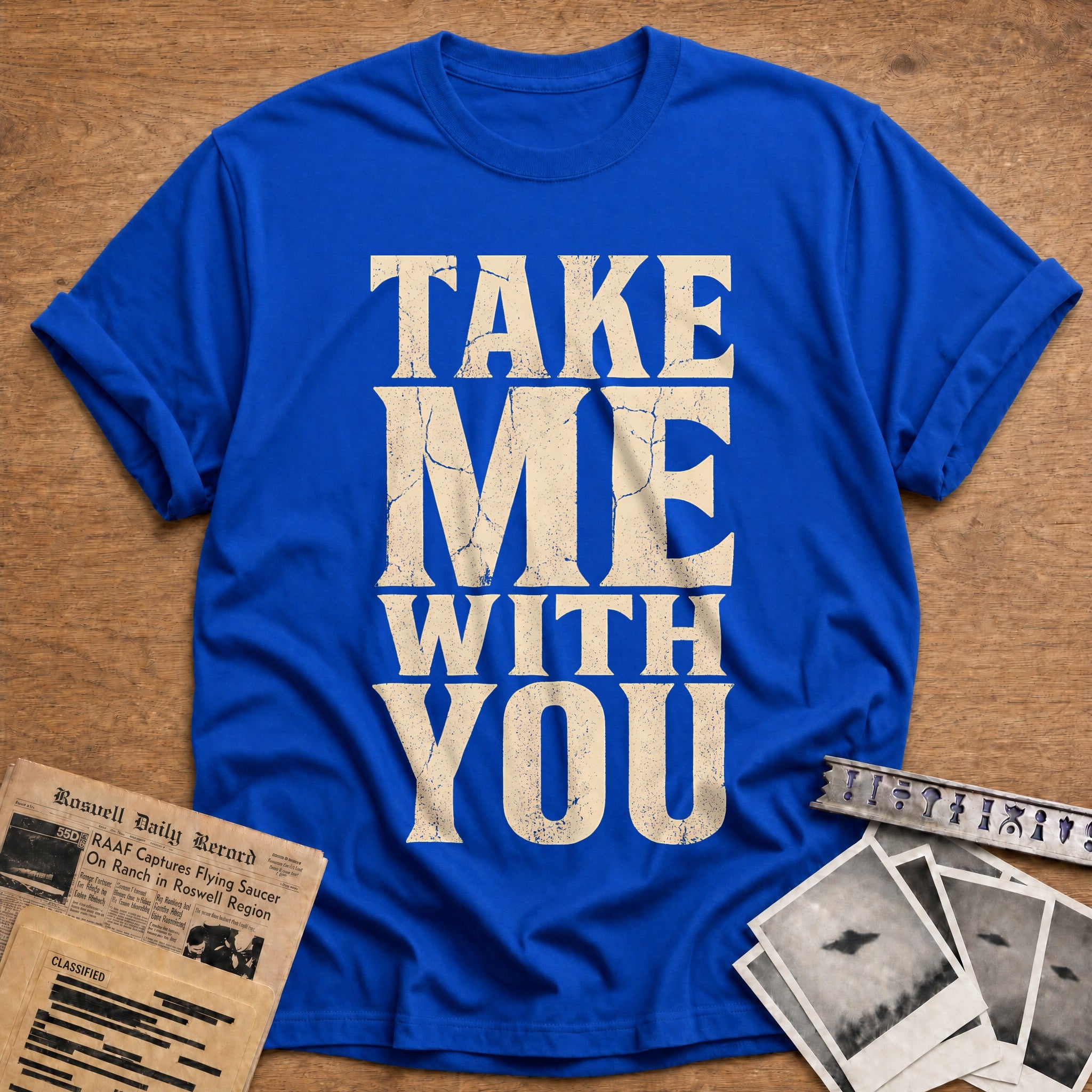 Take Me With You 88 T-Shirt - Royal