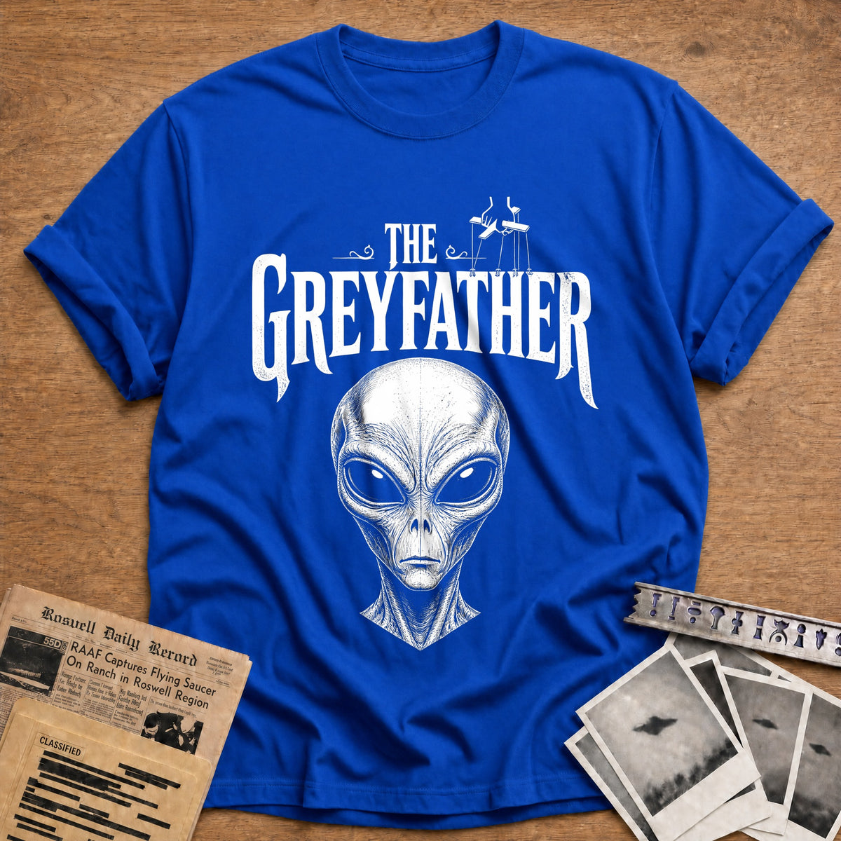 The Greyfather 96 T-Shirt - Royal