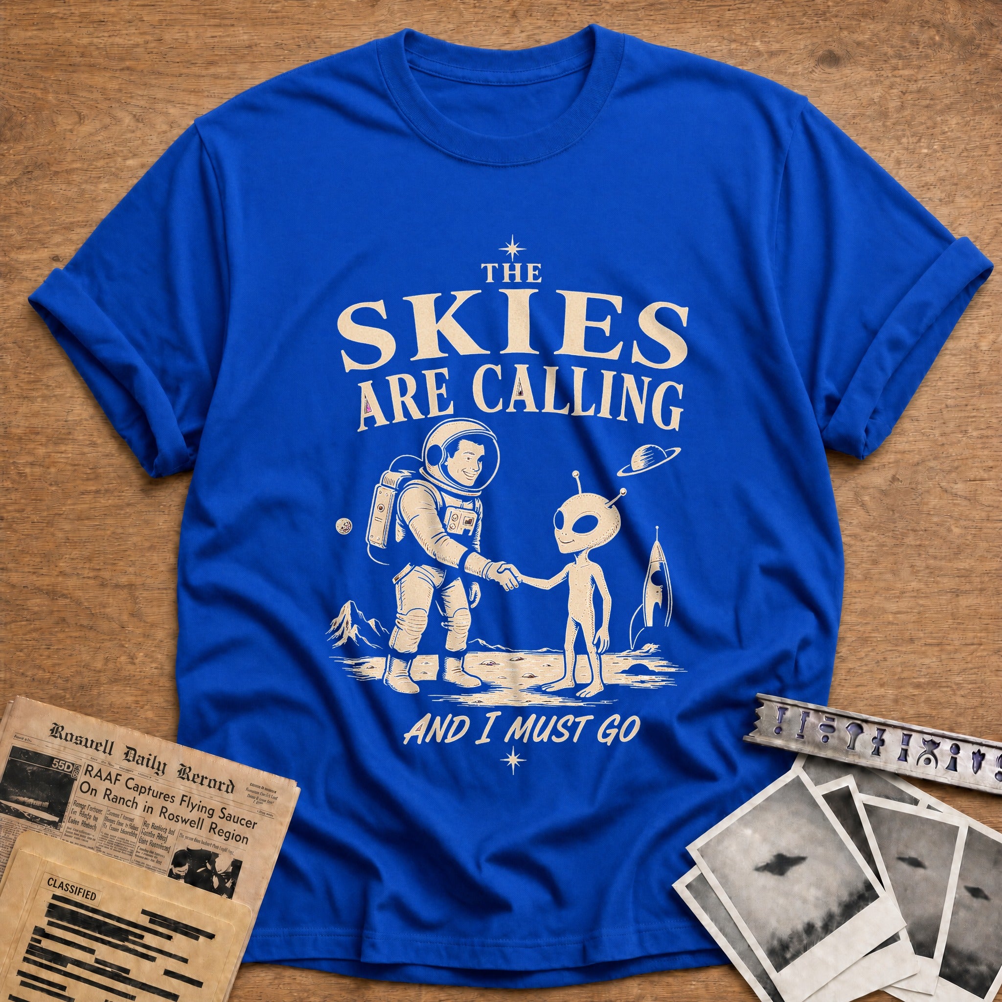 The Skies Are Calling And I Must Go - Royal
