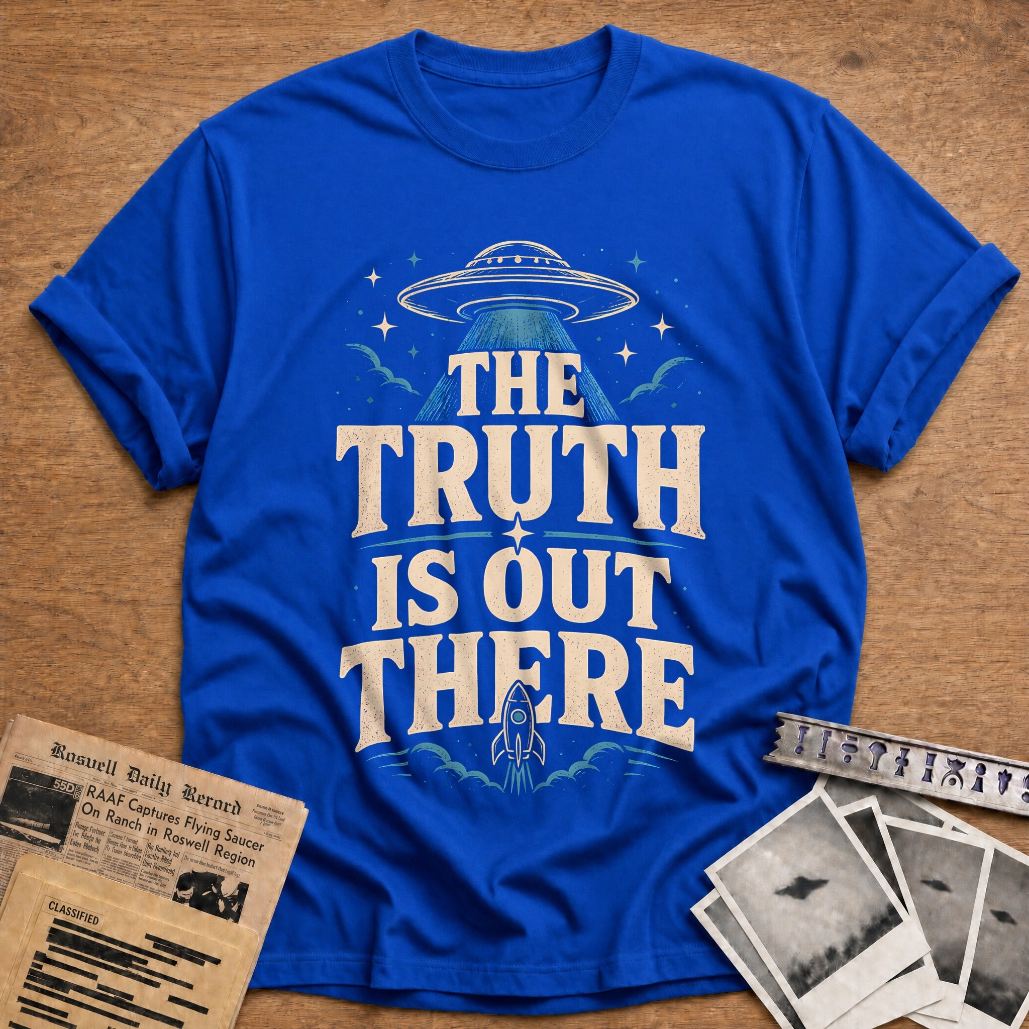 The Truth Is Out There 83 T-Shirt - Royal