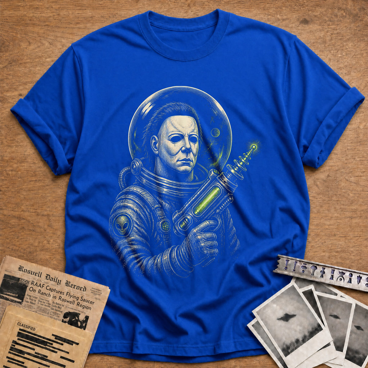 The Visitor 77 T-Shirt - Royal