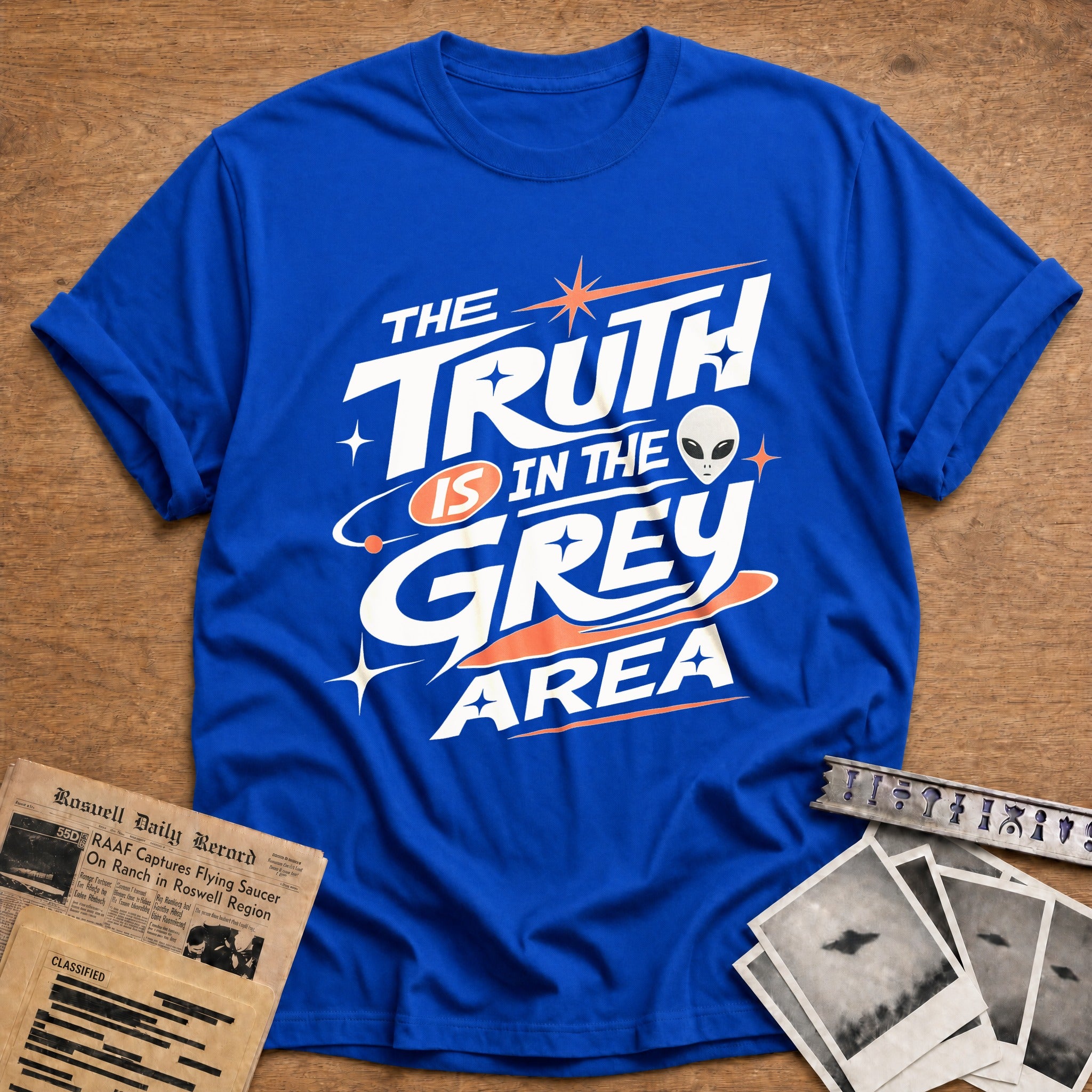 Truth Wears Grey - Royal