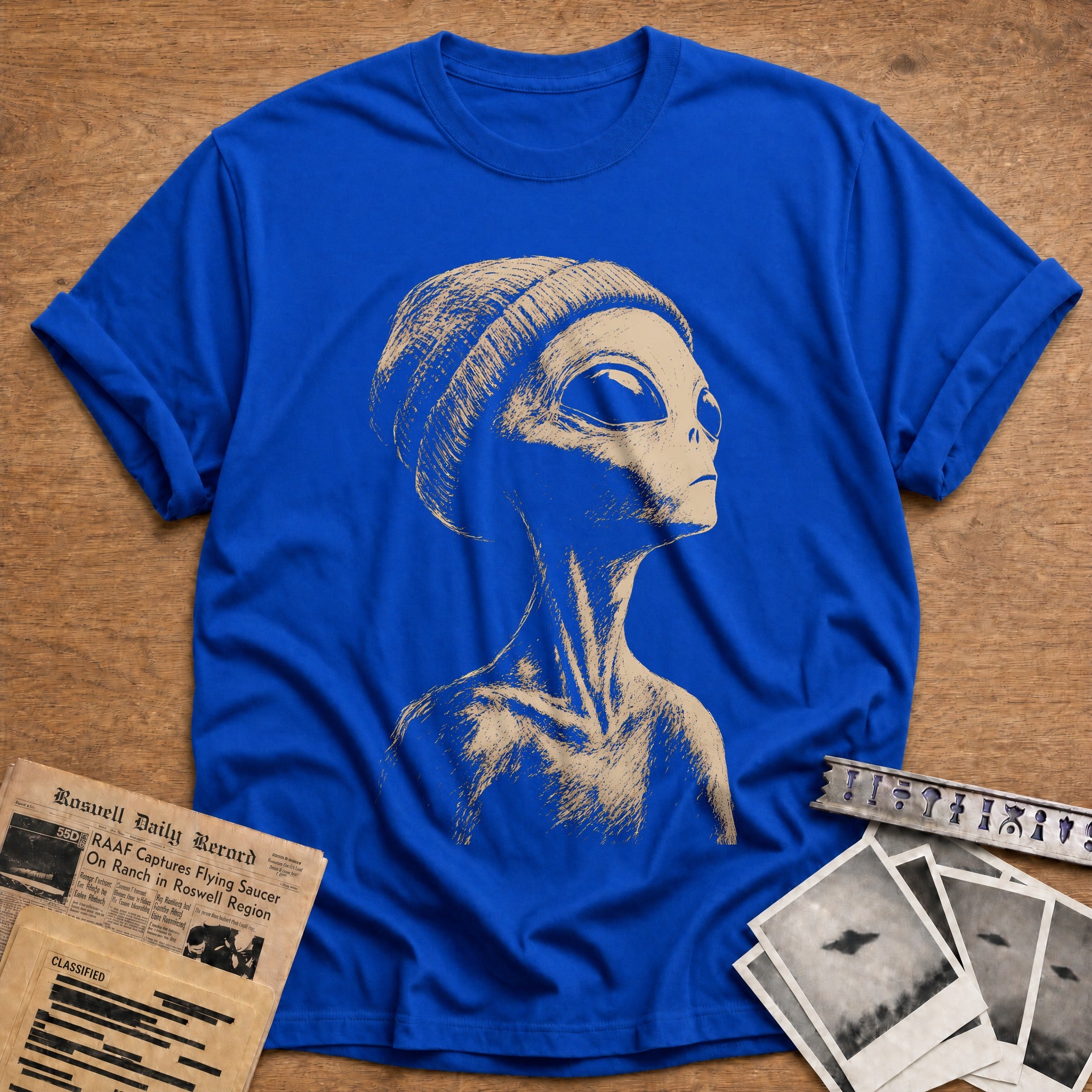 Tuned In T-Shirt - Royal