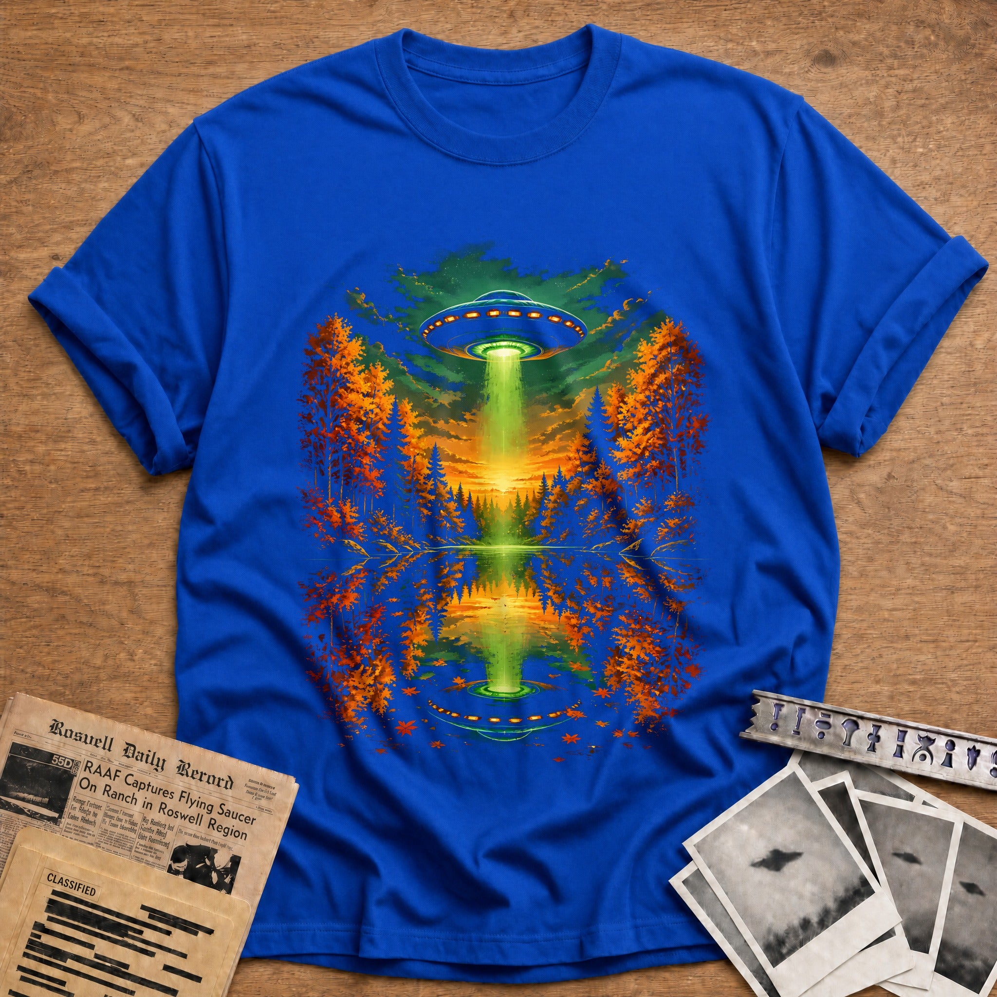 Ufo Lake Reflection 77 - Royal
