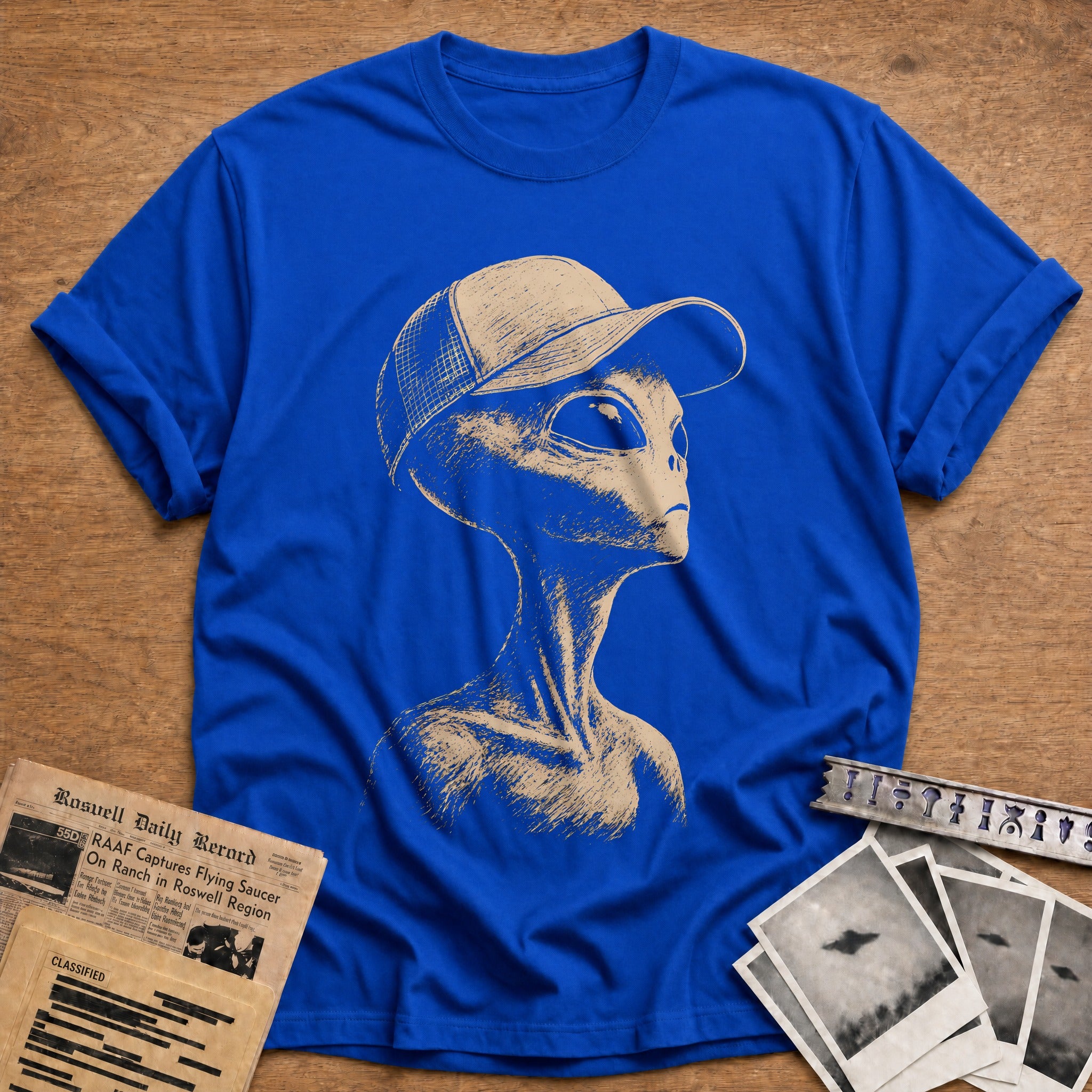 Undercover Assignment T-Shirt - Royal