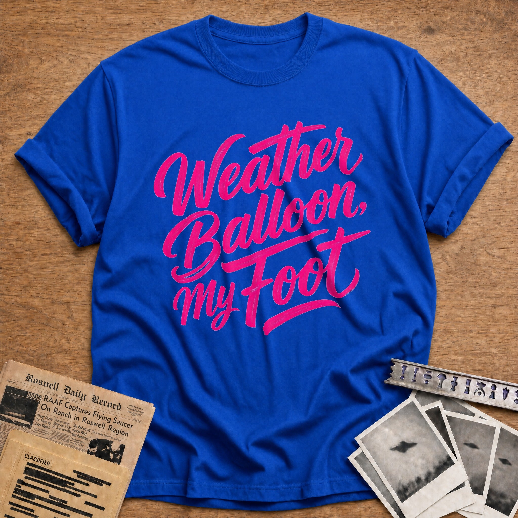 Weather Balloon My Foot 01 - Royal