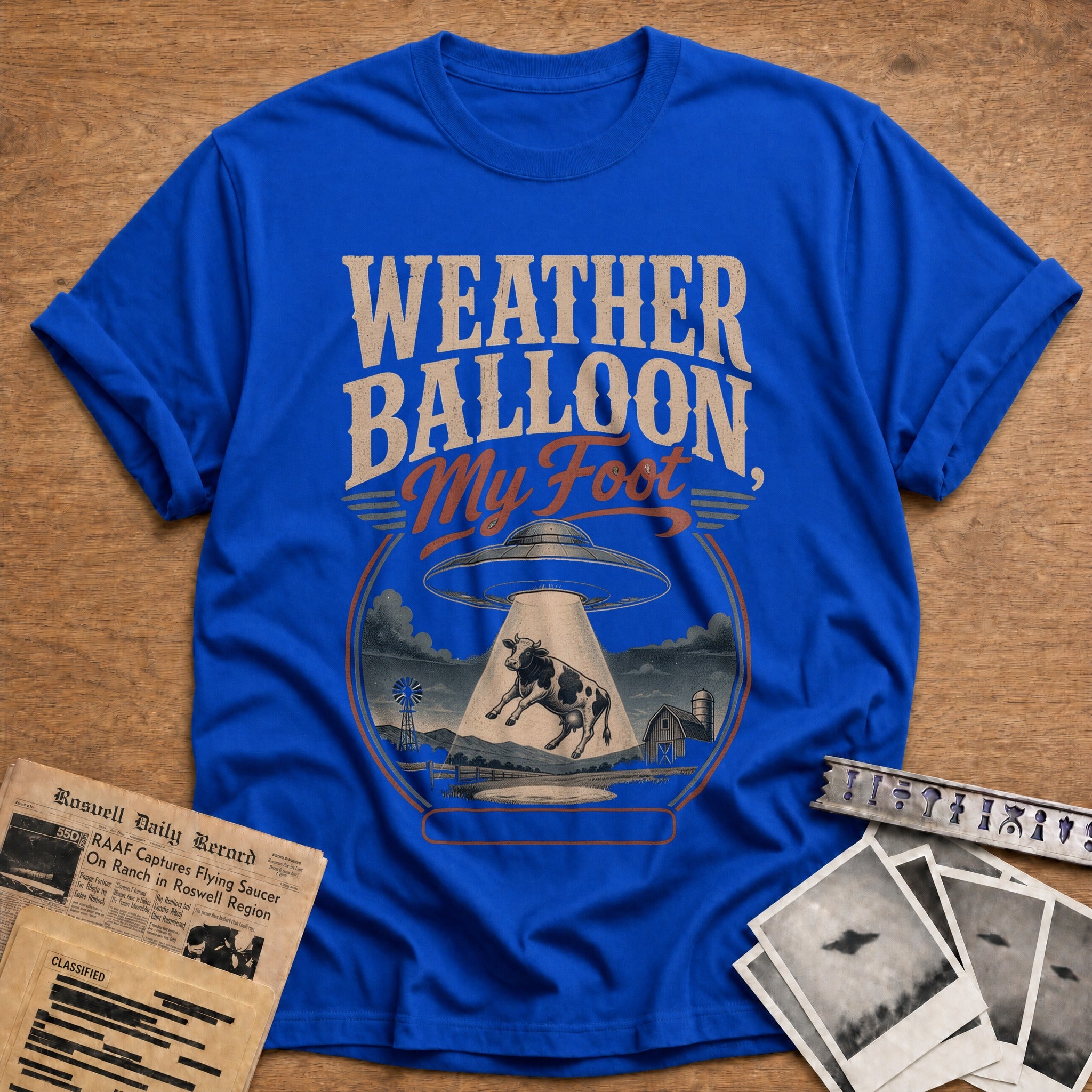 Weather Balloon My Foot 02 - Royal