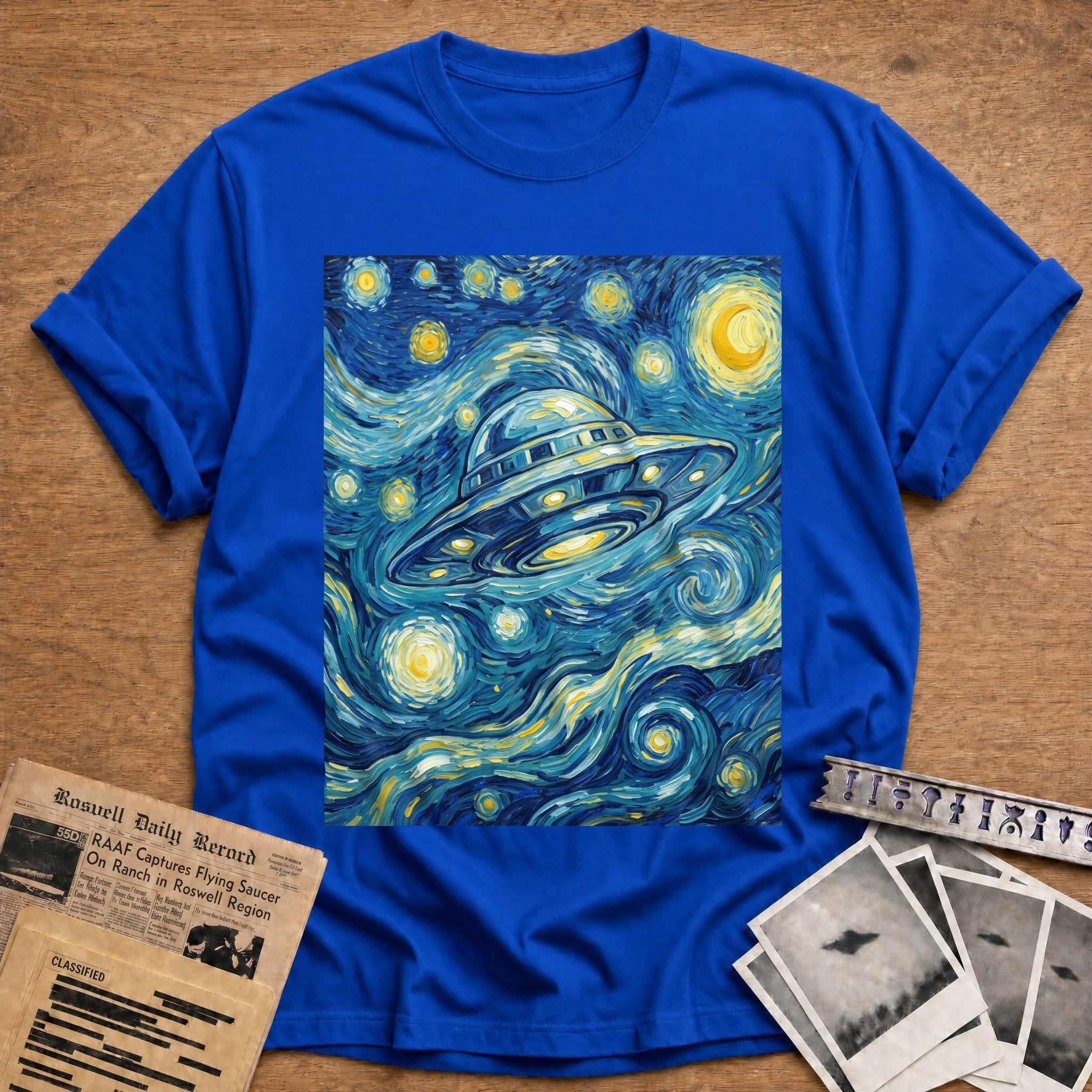 ufo van gogh starry - Royal