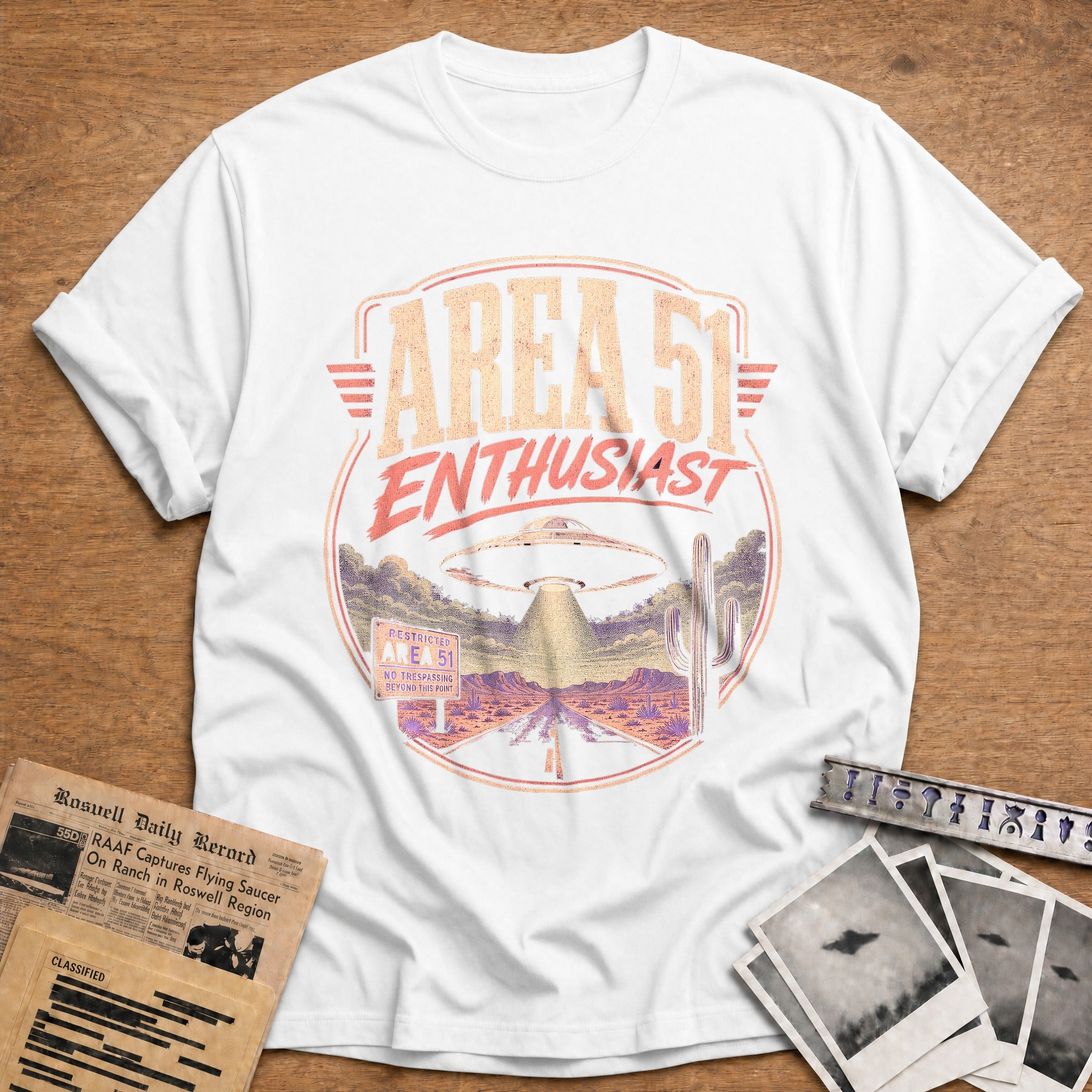 Area 51 Enthusiast - White