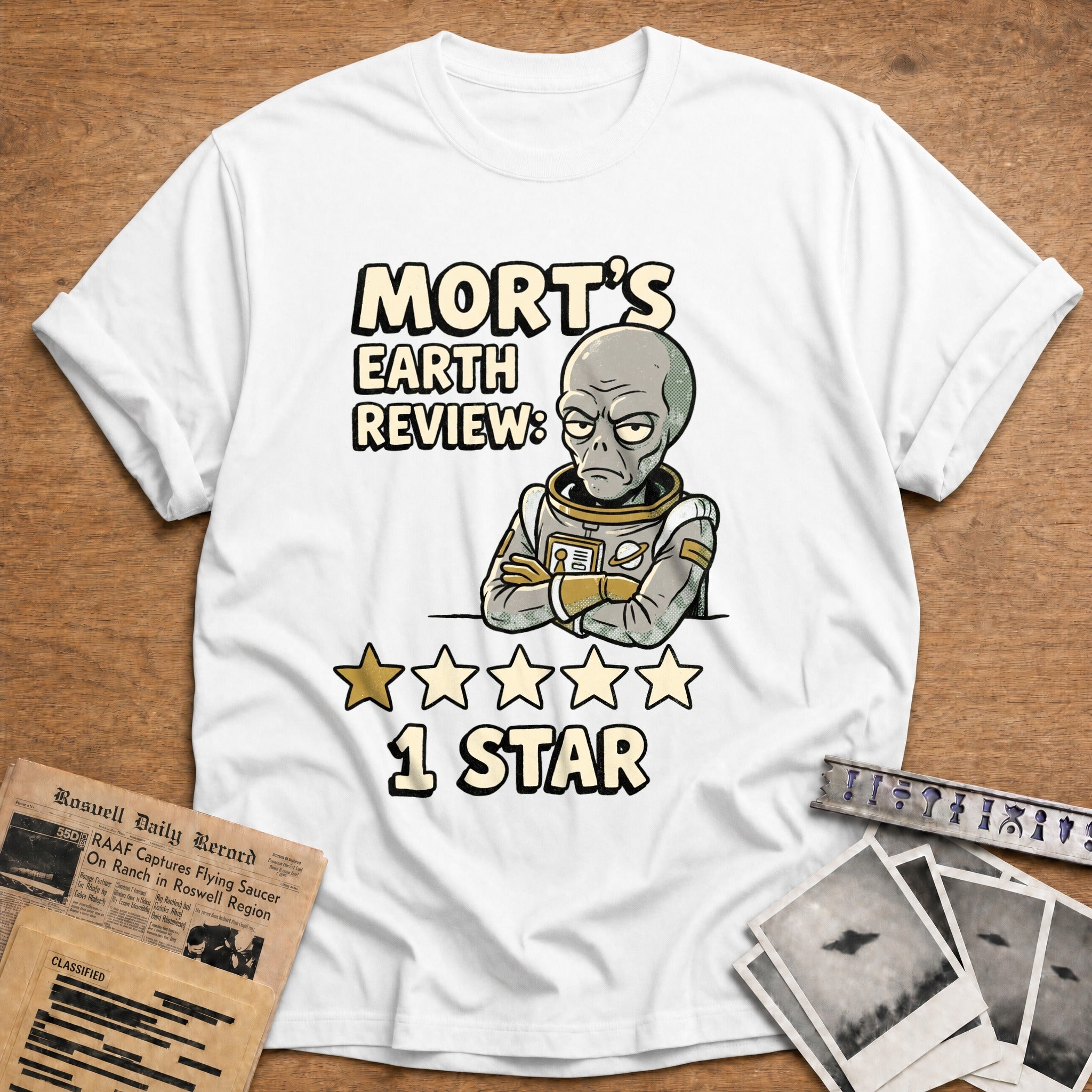 Mort's Earth Review - White